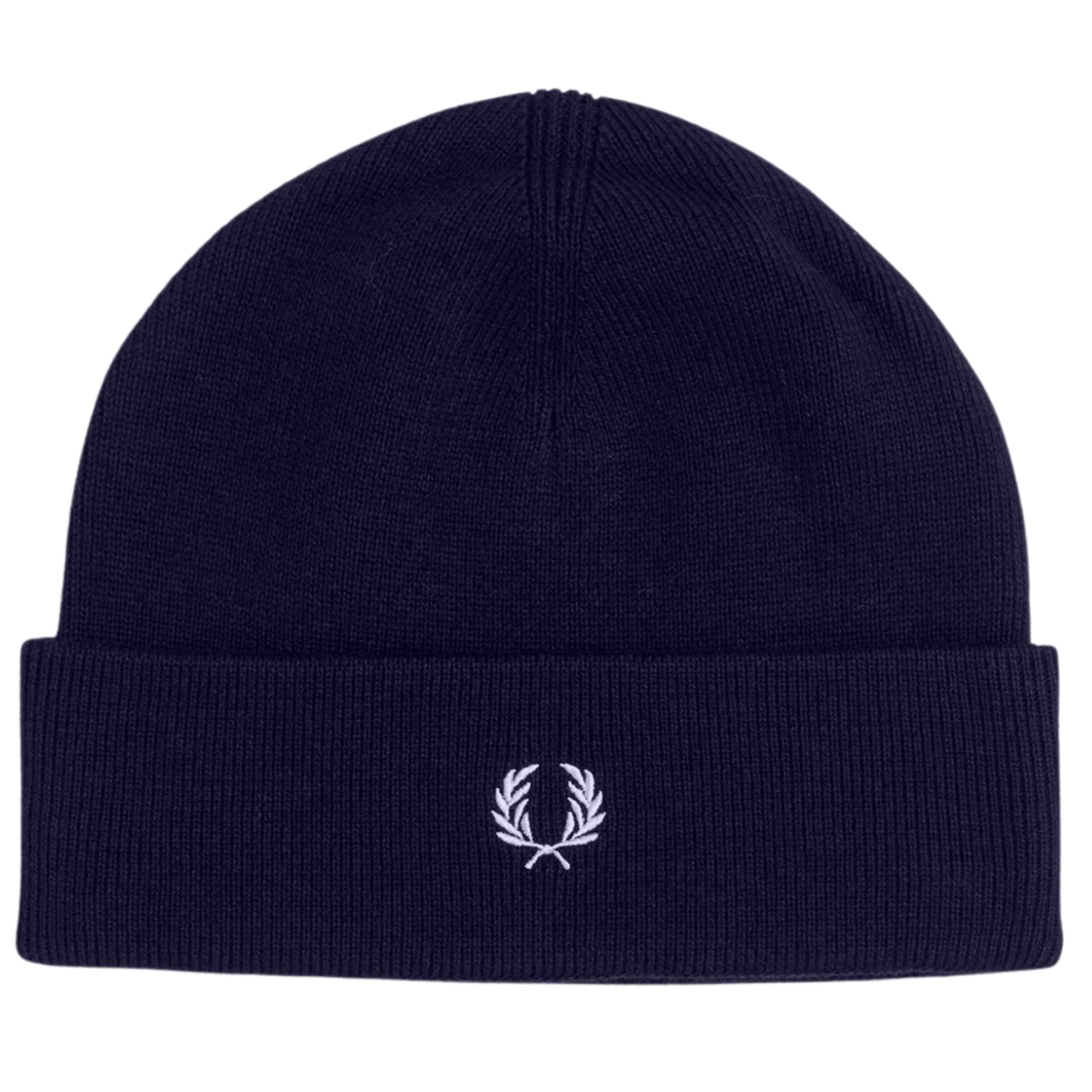 Fred Perry Knitted Beanie - Navy