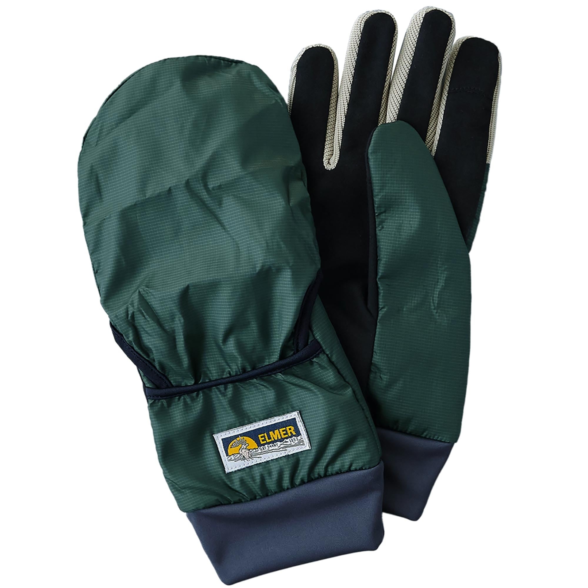 Elmer Gloves Windproof Fabric Gloves - Dark Green