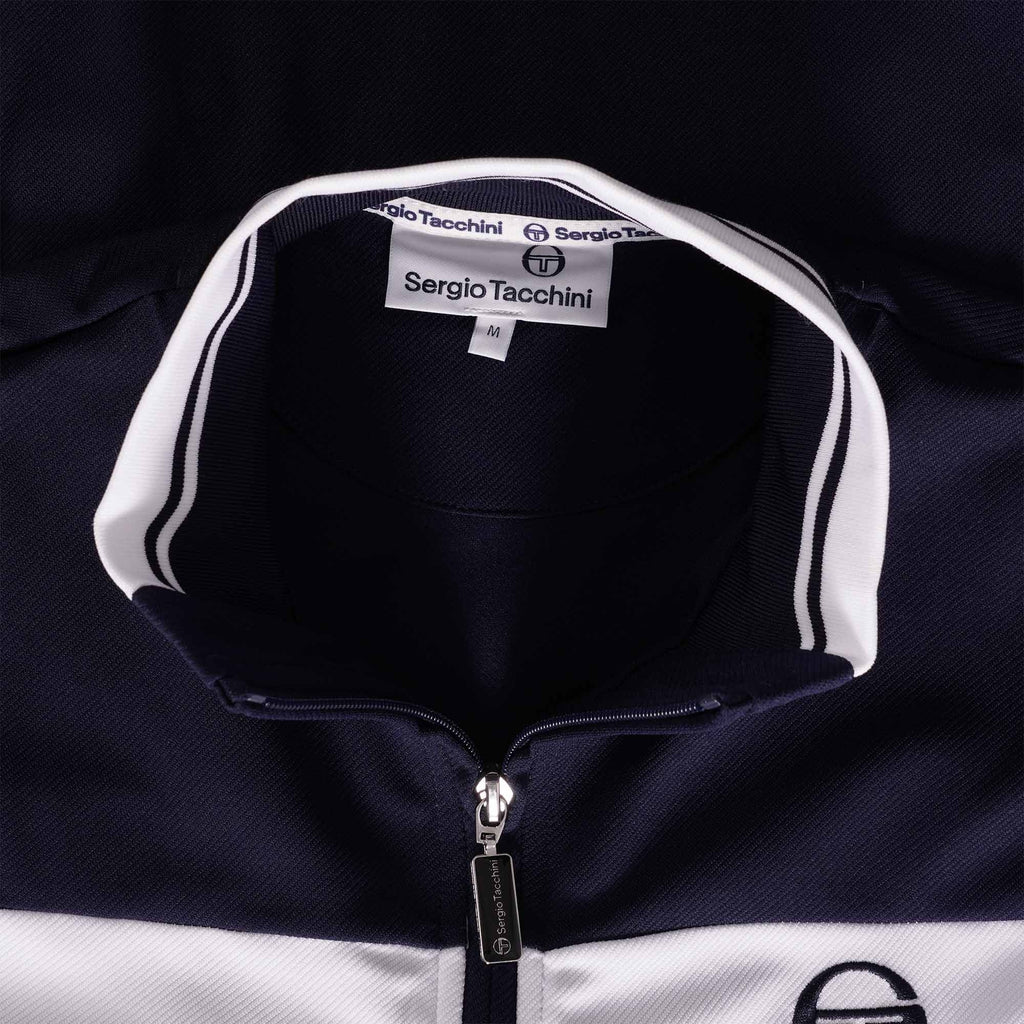 Sergio Tacchini Damarindo Track Top - Maritime Blue/White