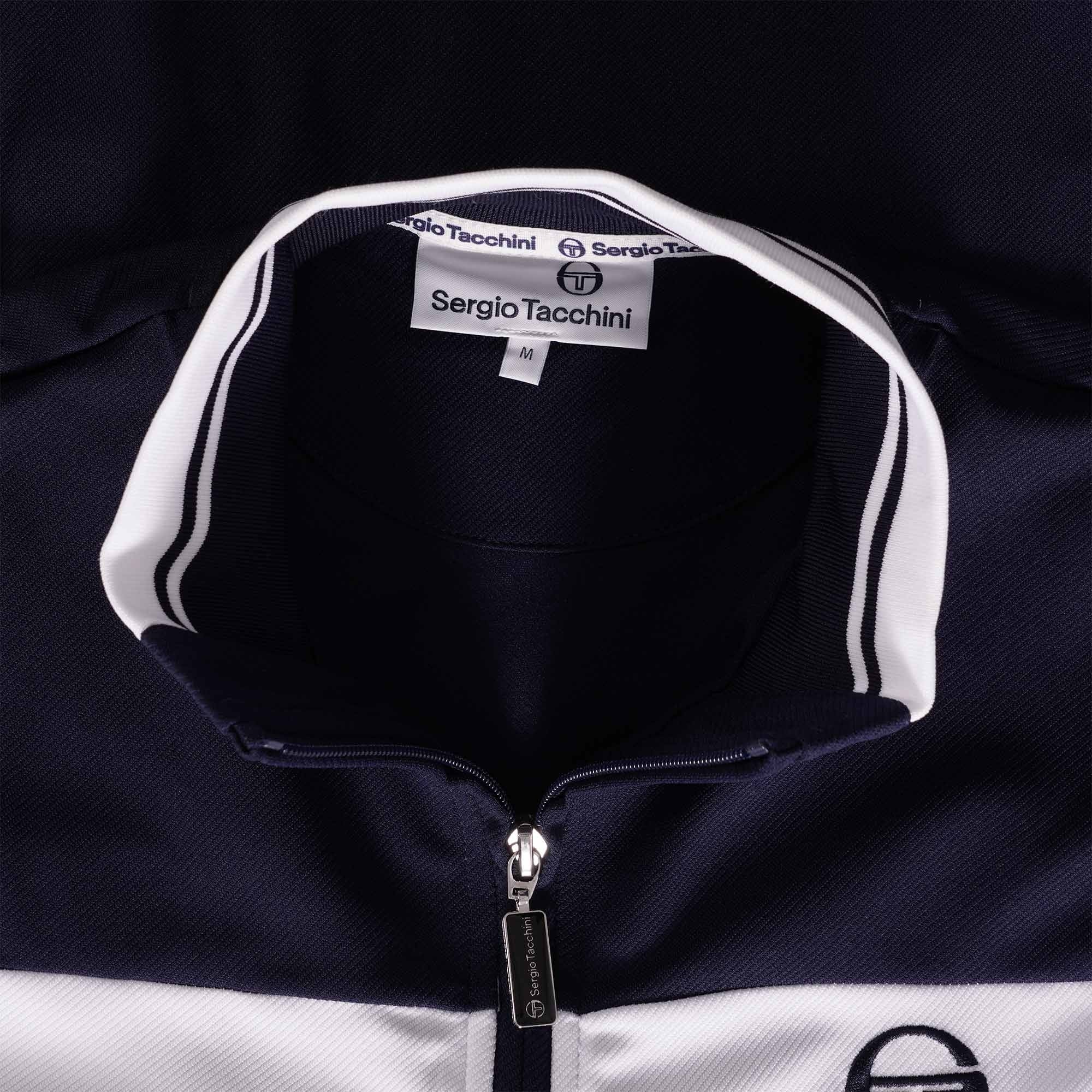 Sergio Tacchini Damarindo Track Top - Maritime Blue/White