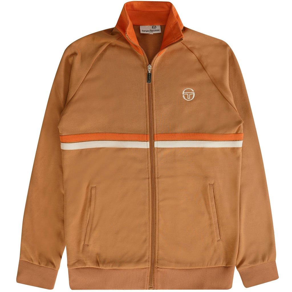 Sergio Tacchini Dallas Track Top - Almond/Apricot Orange