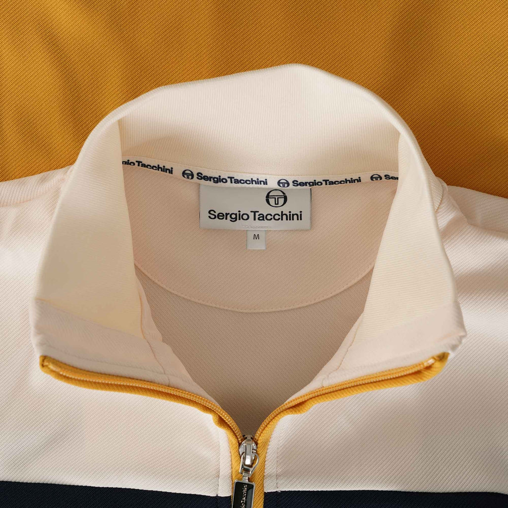 Sergio Tacchini Damarindo Track Top - Golden Spice/Maritime Blue
