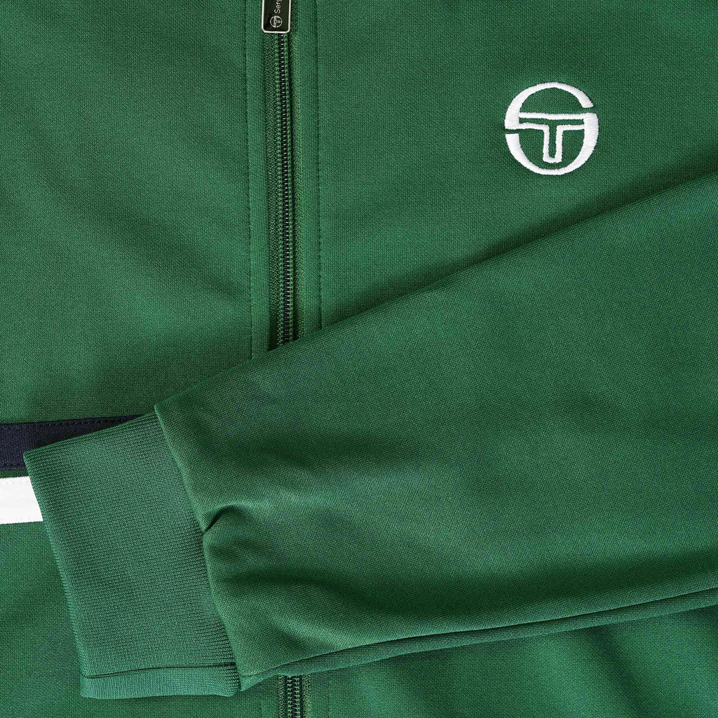 Sergio Tacchini Dallas Track Top - Dark Green/Maritime Blue