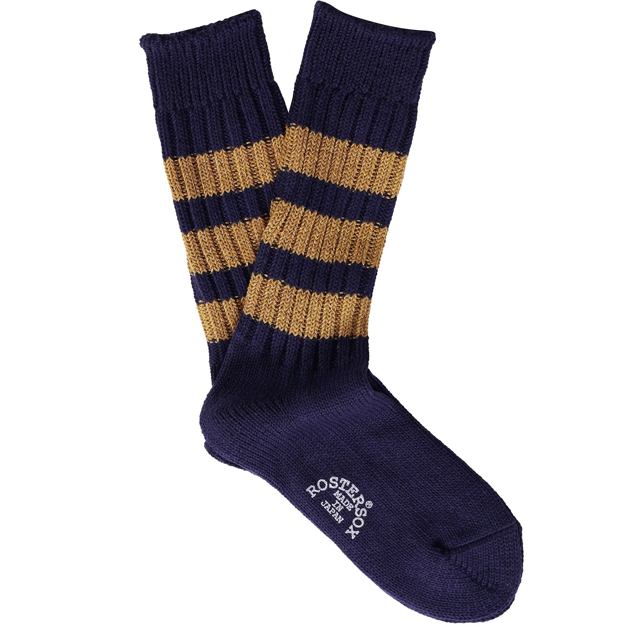 Rostersox Boston Socks - Yellow/Blue
