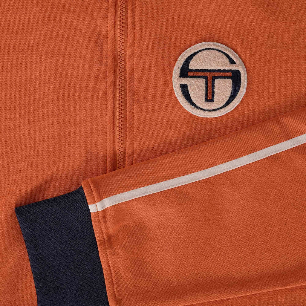 Sergio Tacchini Monte Track Top - Apricot Orange