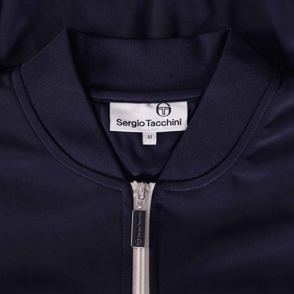 Sergio Tacchini New Iceberg Track Top - Maritime Blue/Buttercream