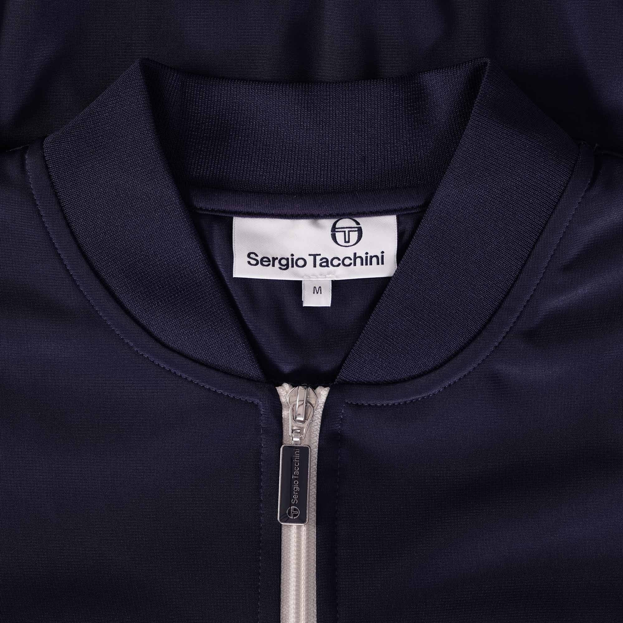 Sergio Tacchini New Iceberg Track Top - Maritime Blue/Buttercream