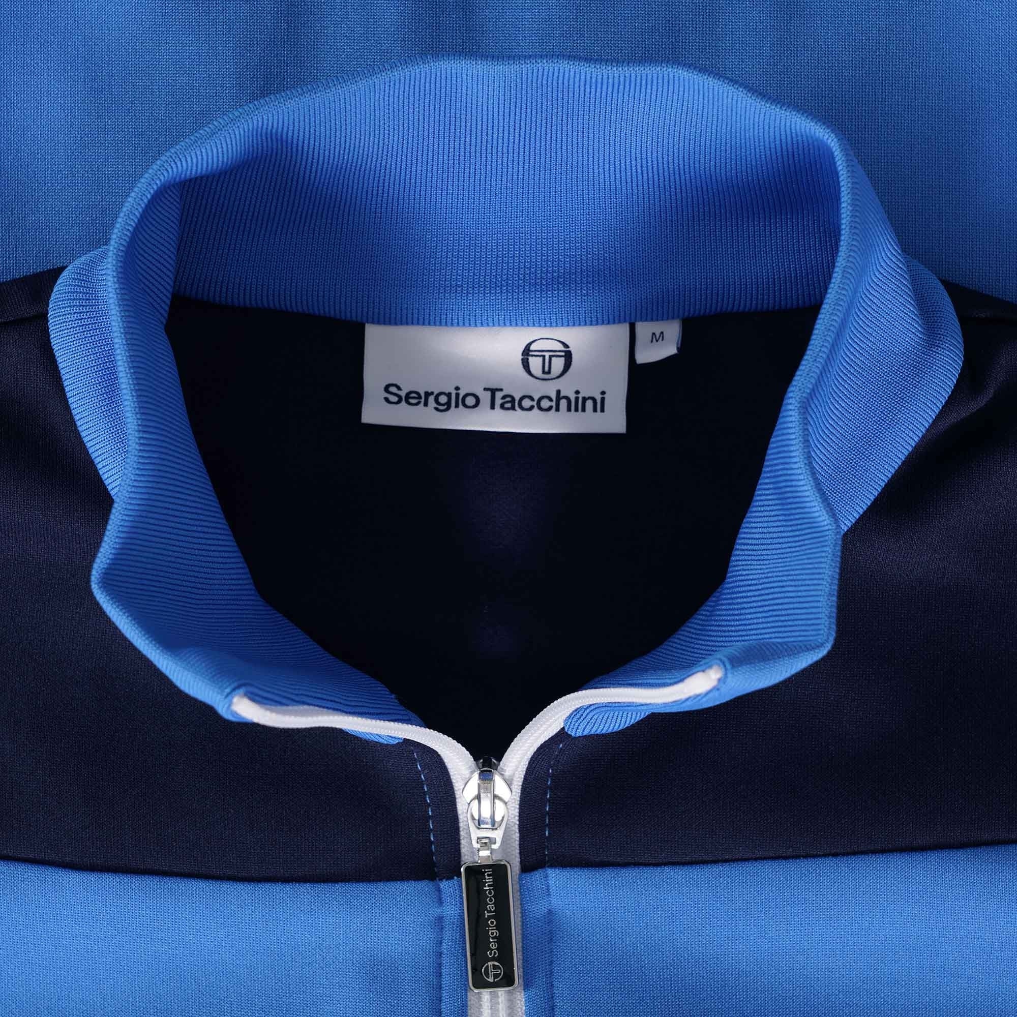 Sergio Tacchini Ice Cap Track Top - Vallarta Blue/Maritime Bleu