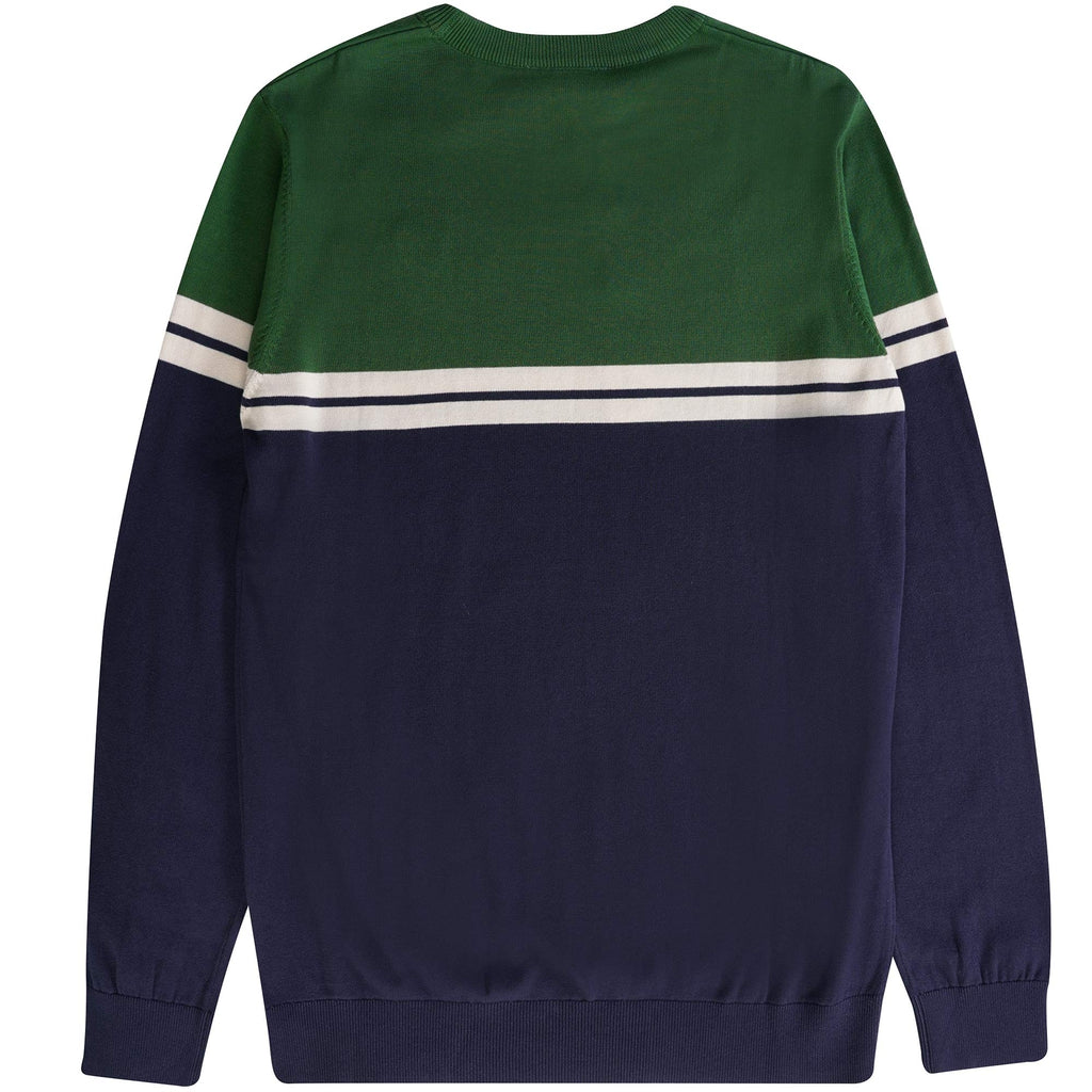 Sergio Tacchini Brio Sweatshirt - Maritime Blue/Dark Green