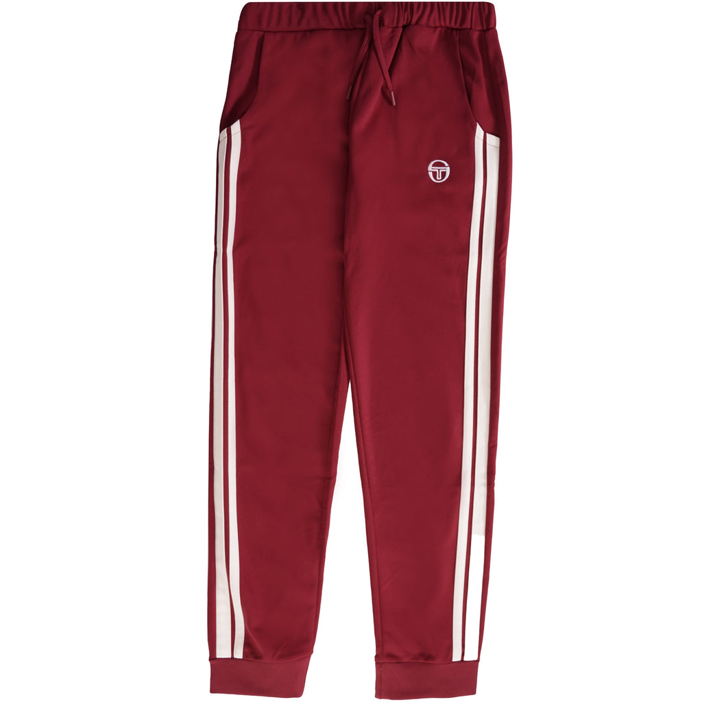 Sergio Tacchini Damarindo Track Pants - Merlot/Buttercream