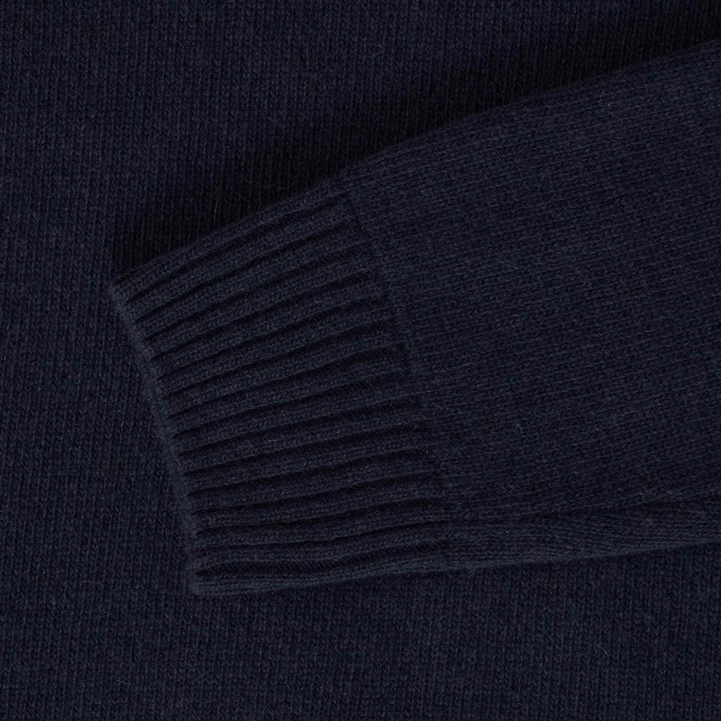 Paul and Shark Crew Neck Jumper - Navy