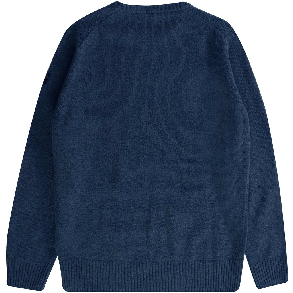 Paul and Shark Crew Neck Jumper - Blue
