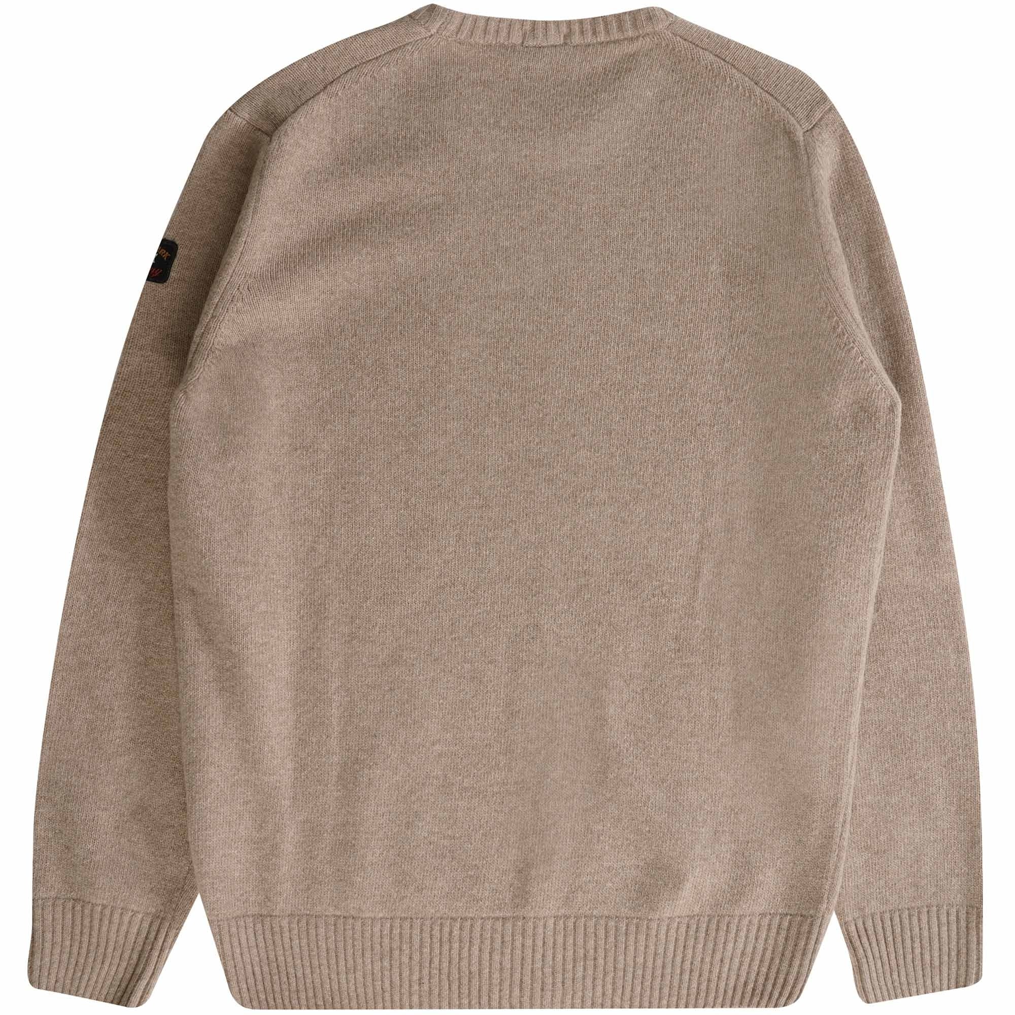 Paul and Shark Crew Neck Jumper - Beige
