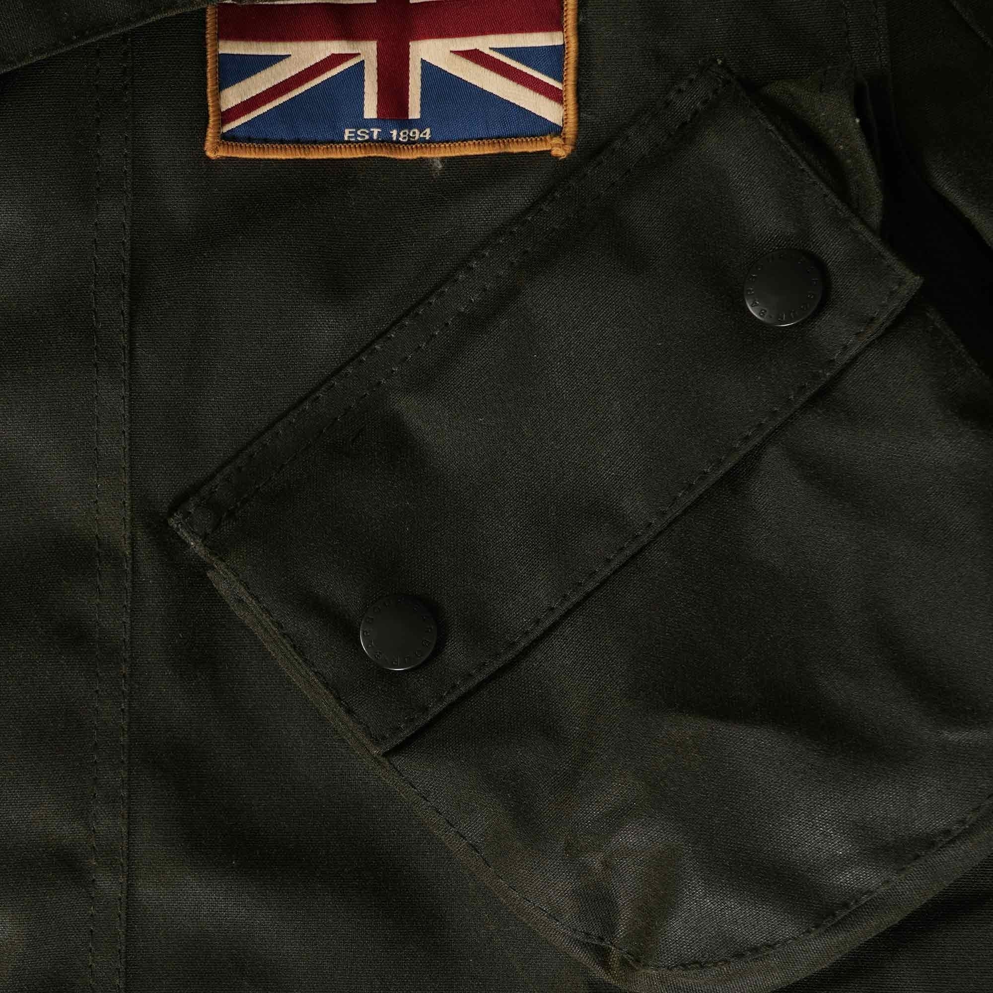 Barbour International xStuarts Union Jack Jacket-MWX1316OL51