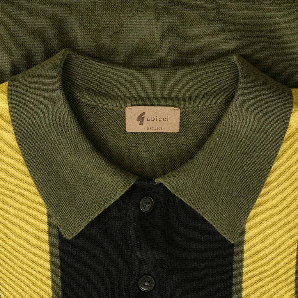 Gabicci Vintage Searle Polo Shirt - Olive