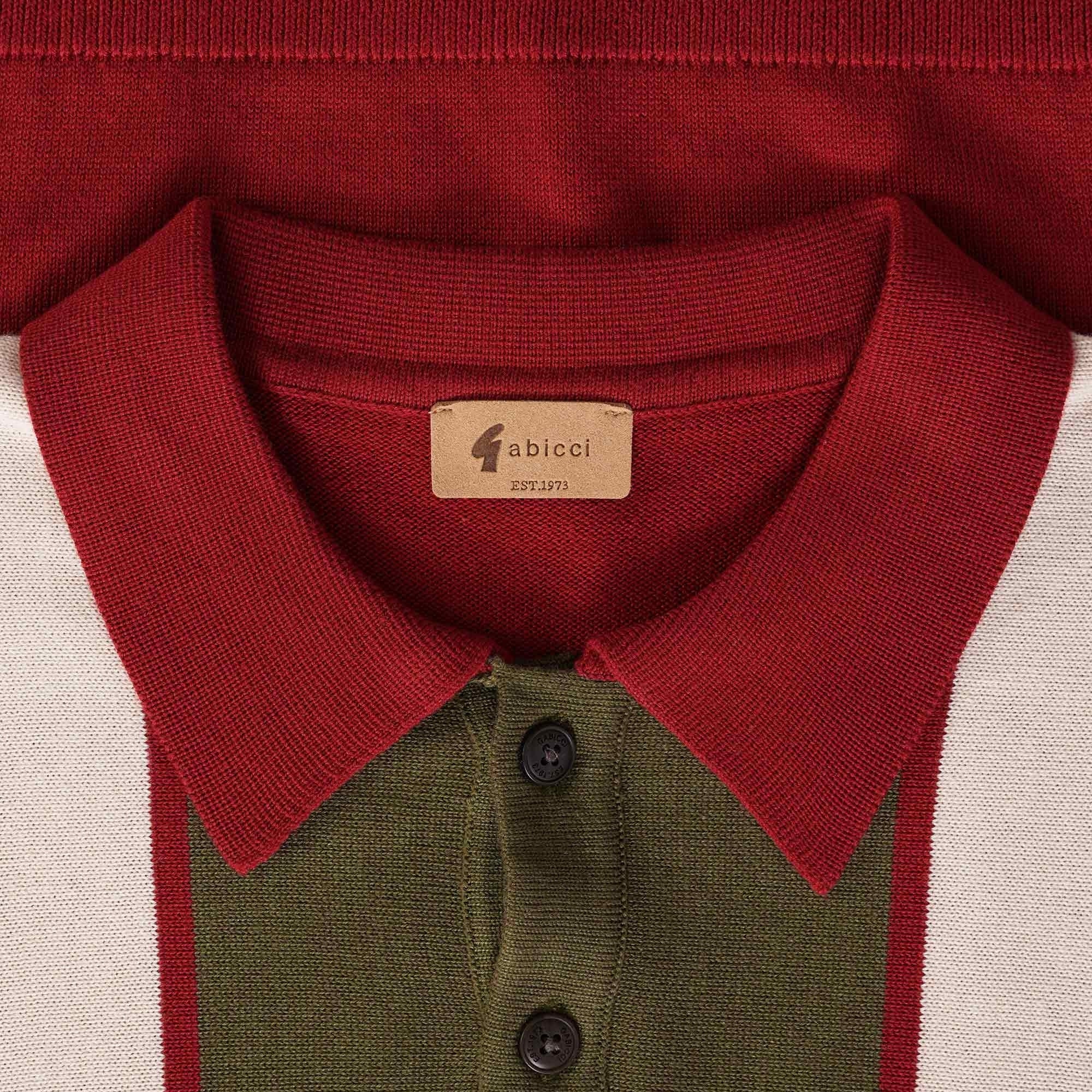 Gabicci Vintage Searle Polo Shirt - Rosso