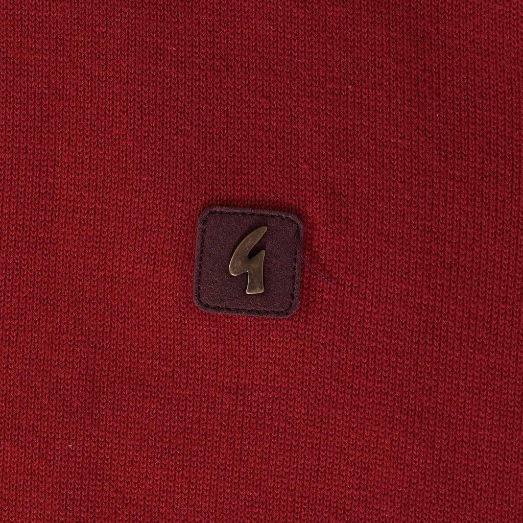 Gabicci Vintage Jackson Short Sleeve Polo Shirt - Rosso