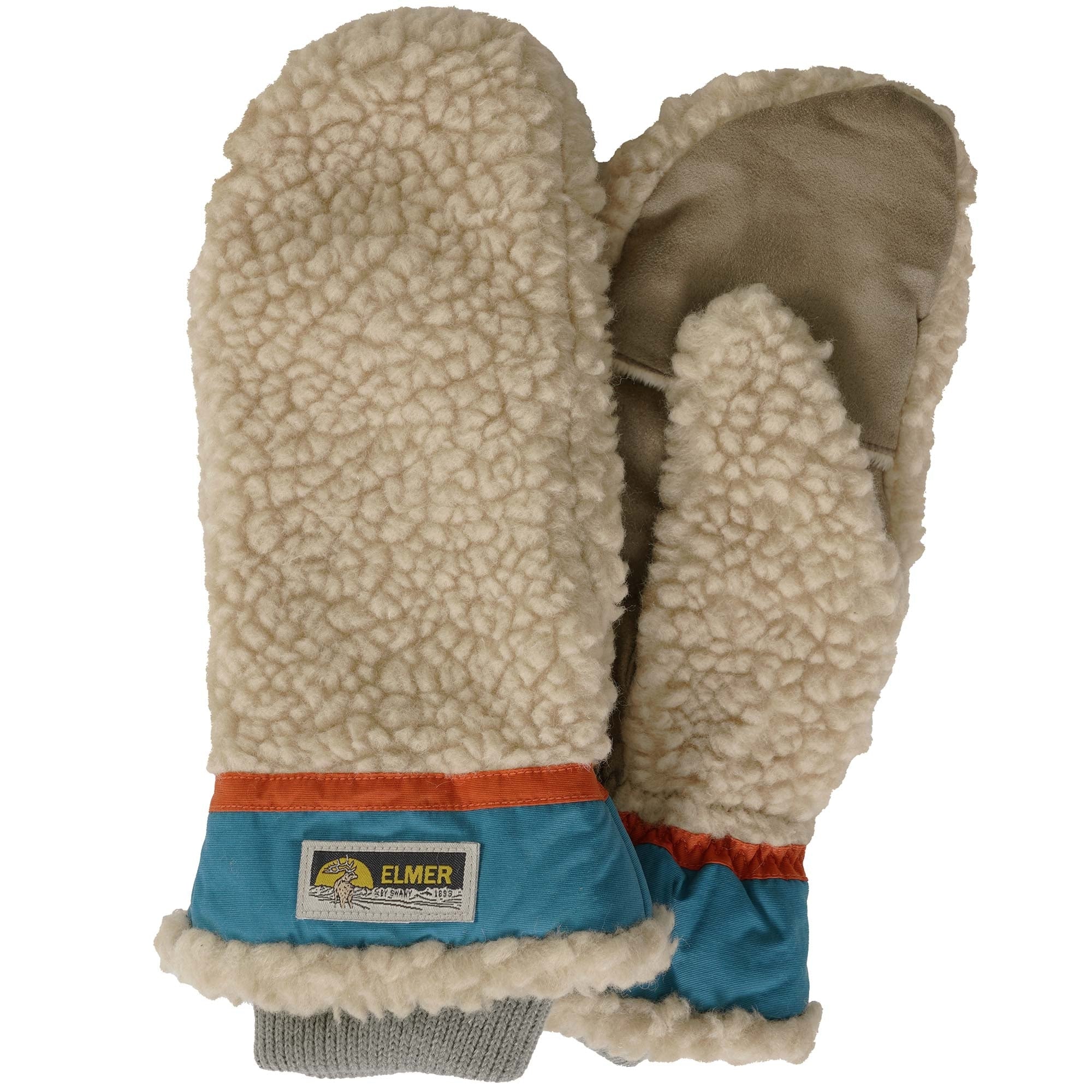 Elmer Gloves Wool Pile Flip Mitten - Beige