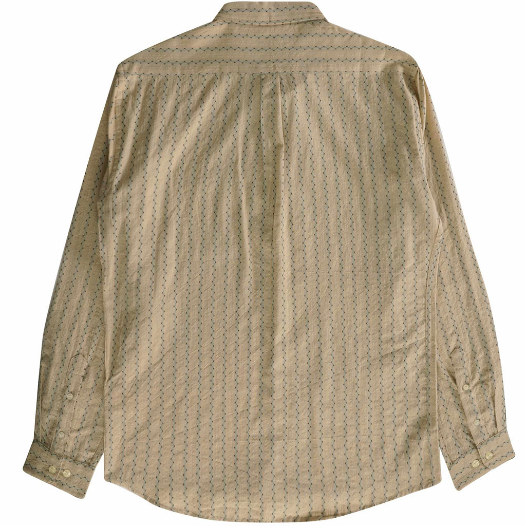 Uncle Bright Curtis Zig Zag Shirt - Cream