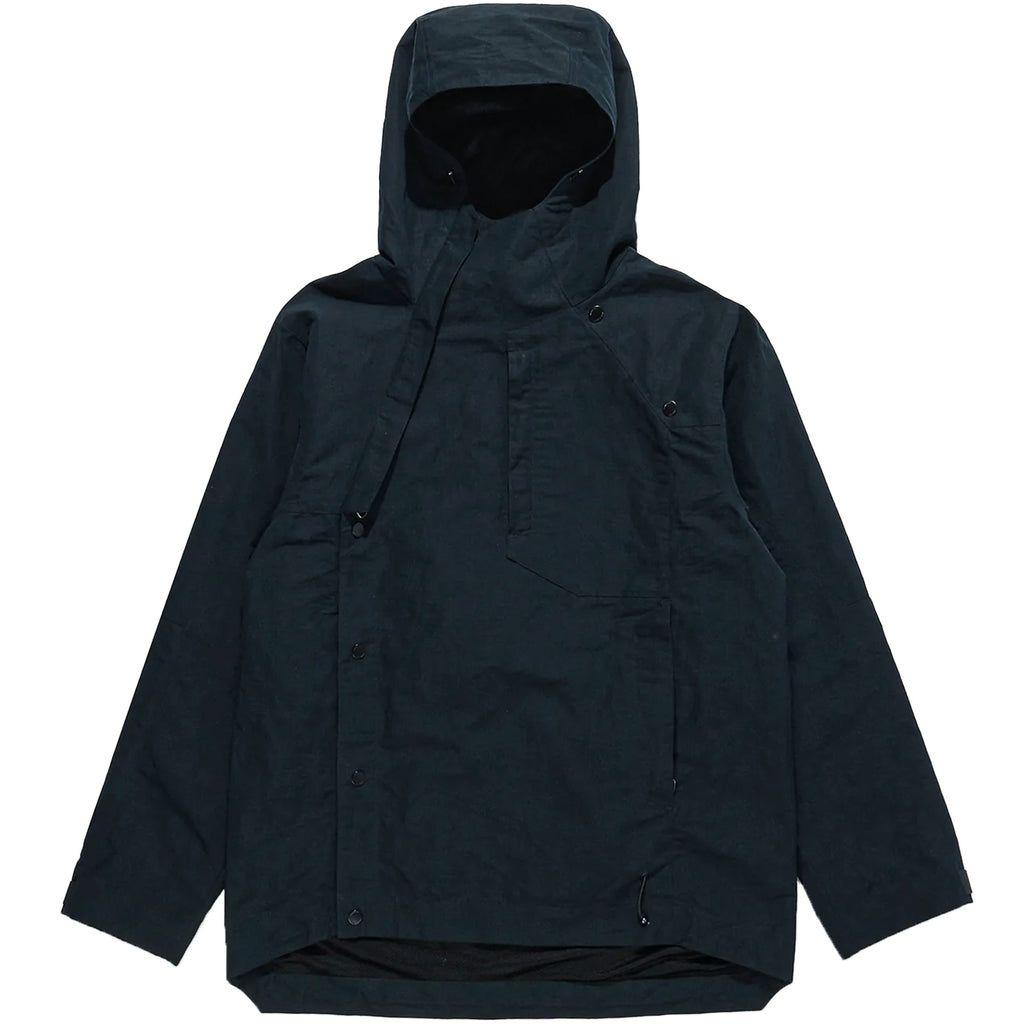 Maharishi Tech Asym Short Parka - Black/Navy