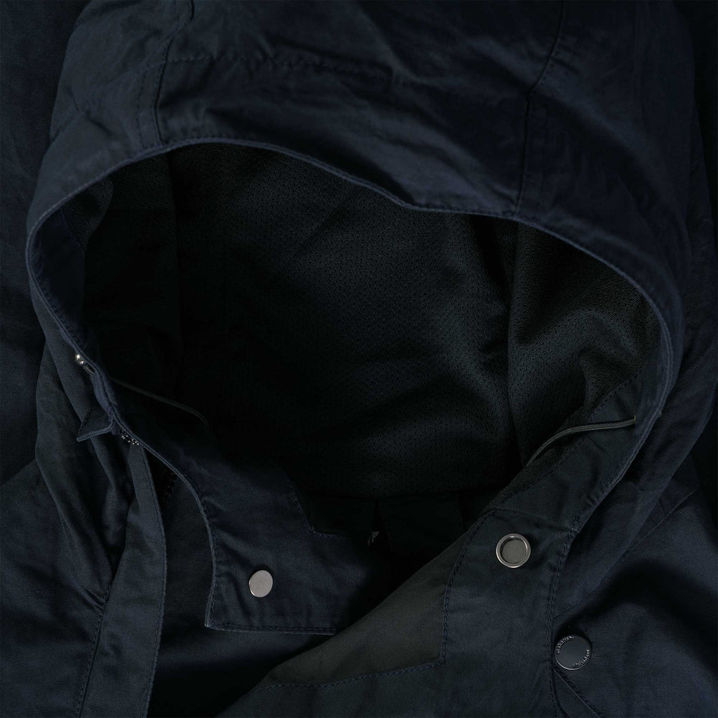 Maharishi Tech Asym Short Parka - Black/Navy