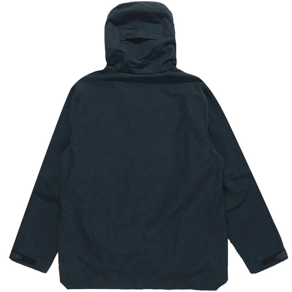 Maharishi Tech Asym Short Parka - Black/Navy