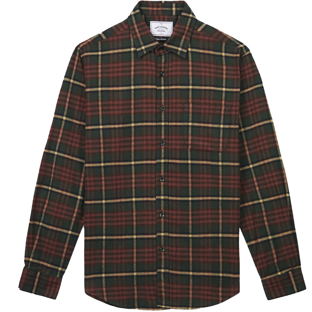 Portuguese Flannel Smog Shirt - Brown/Multi