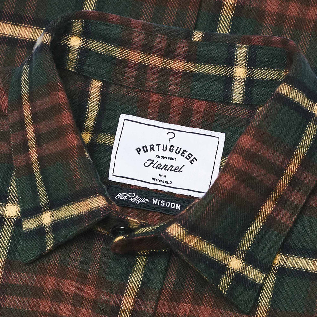 Portuguese Flannel Smog Shirt - Brown/Multi