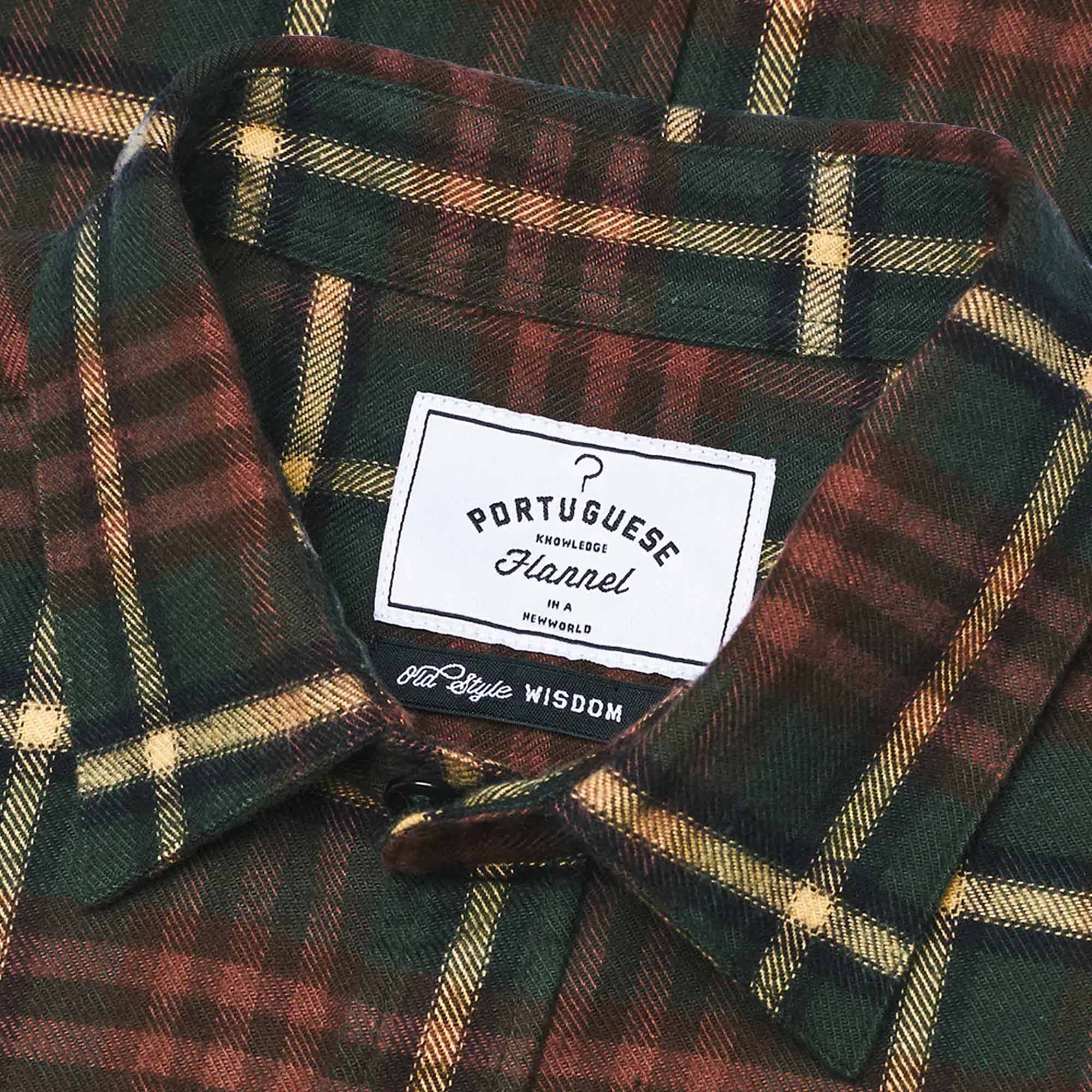 Portuguese Flannel Smog Shirt - Brown/Multi