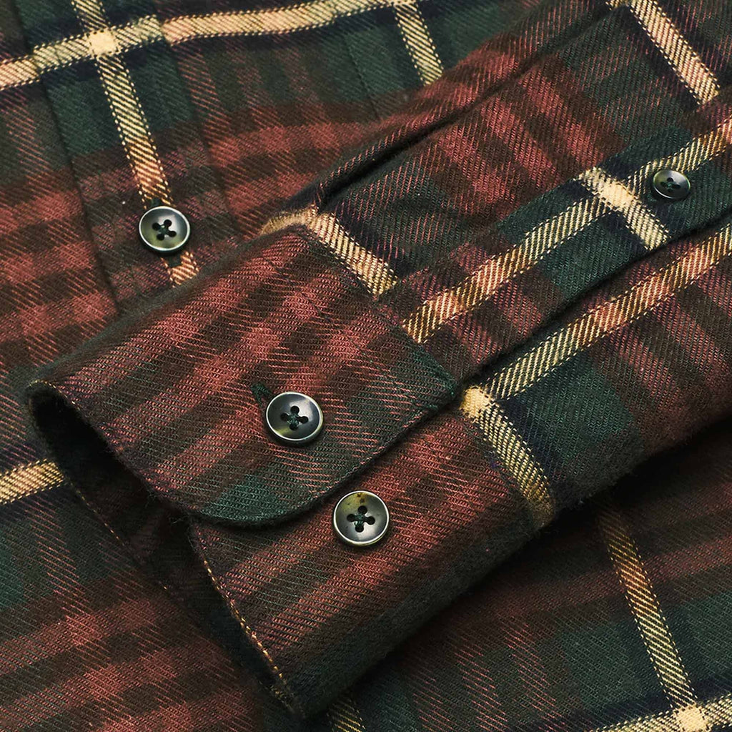 Portuguese Flannel Smog Shirt - Brown/Multi
