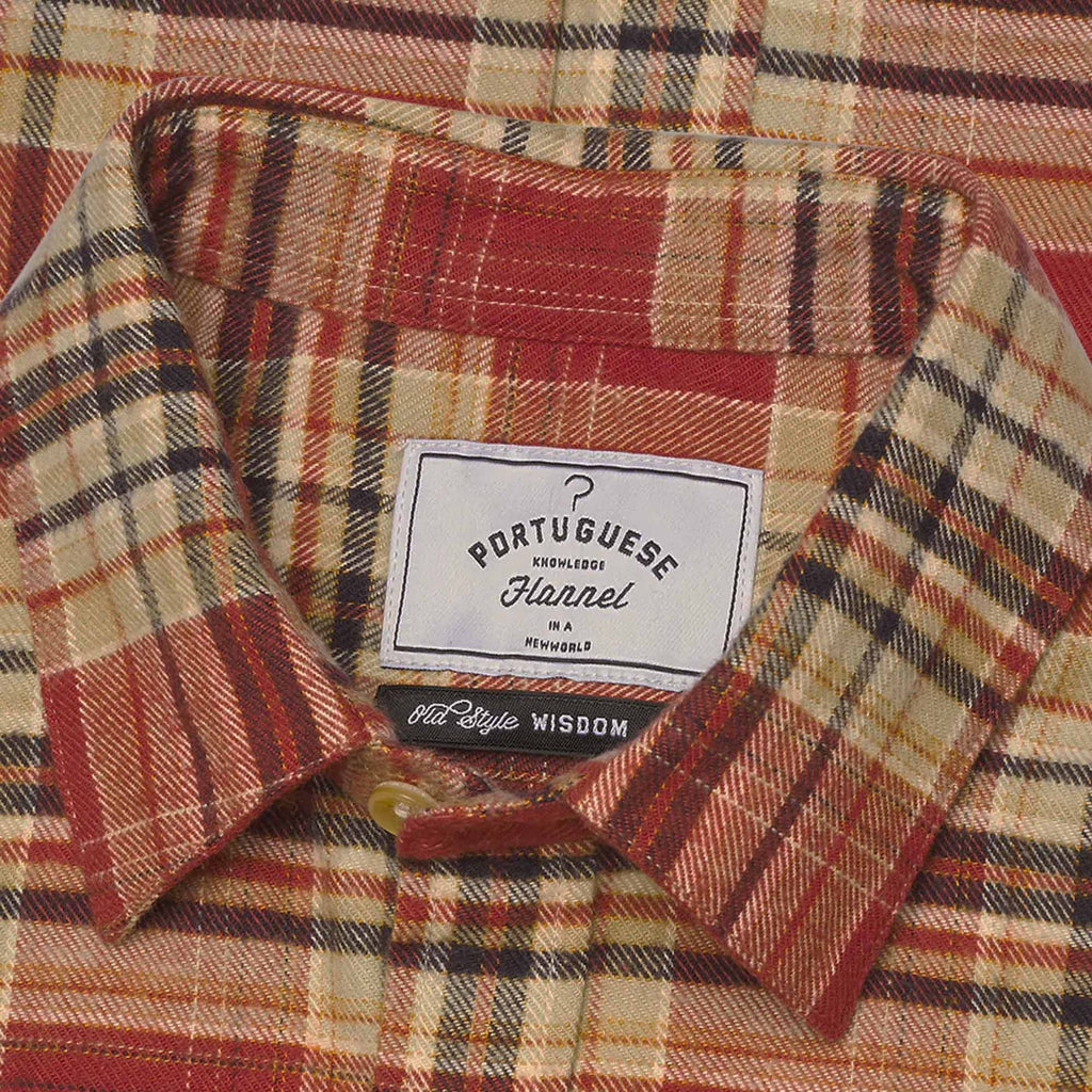 Portuguese Flannel Stinger Shirt - Red/Multi