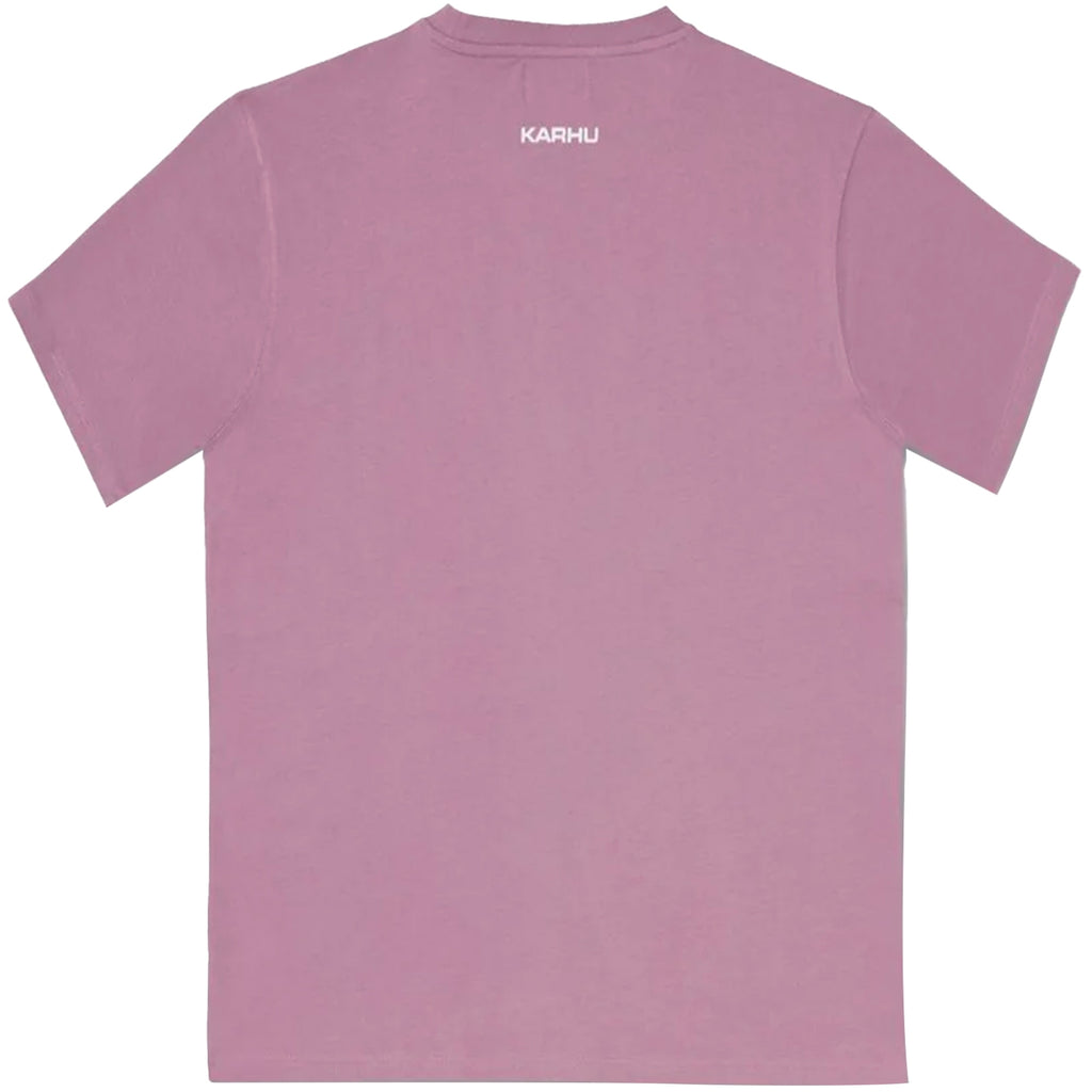 Karhu Trampas Bear T-shirt - Elderberry/White