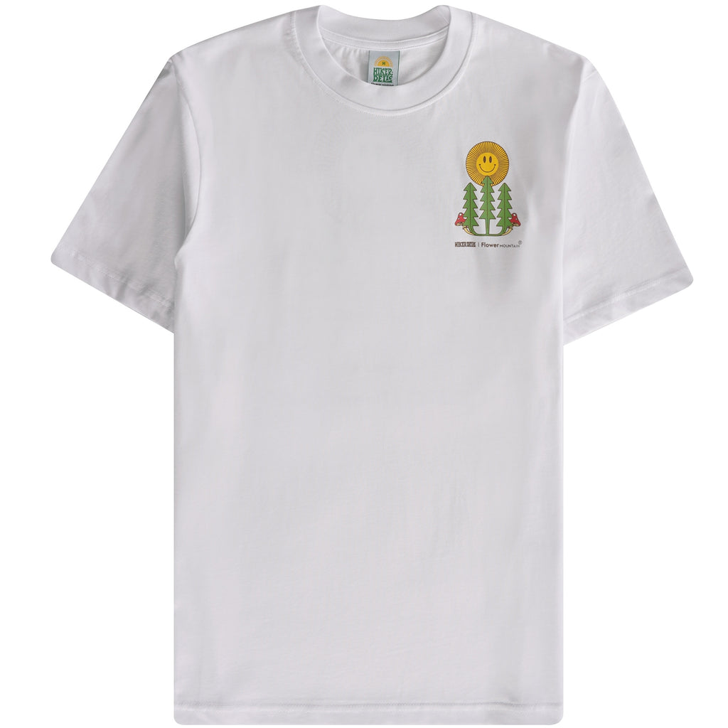 Flower Mountain x Hikerdelic Logo T-Shirt - White