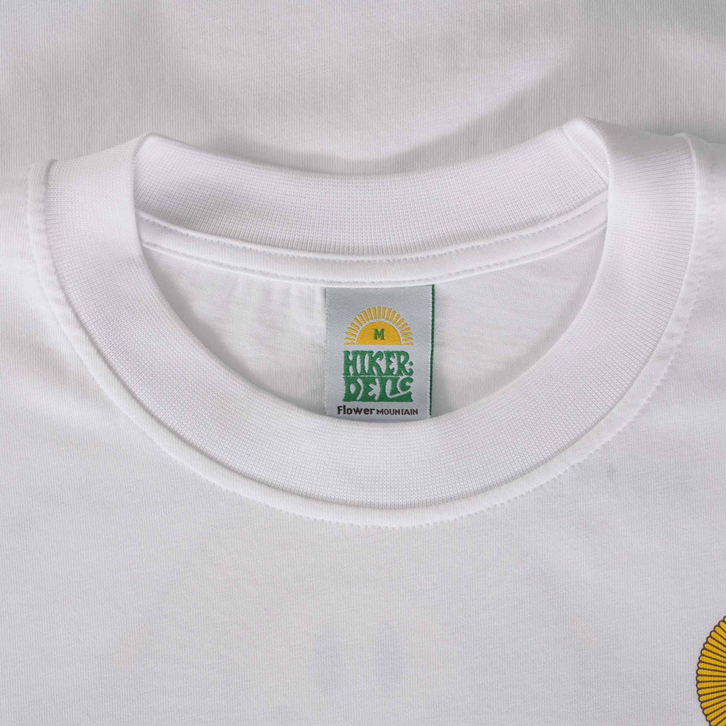 Flower Mountain x Hikerdelic Logo T-Shirt - White