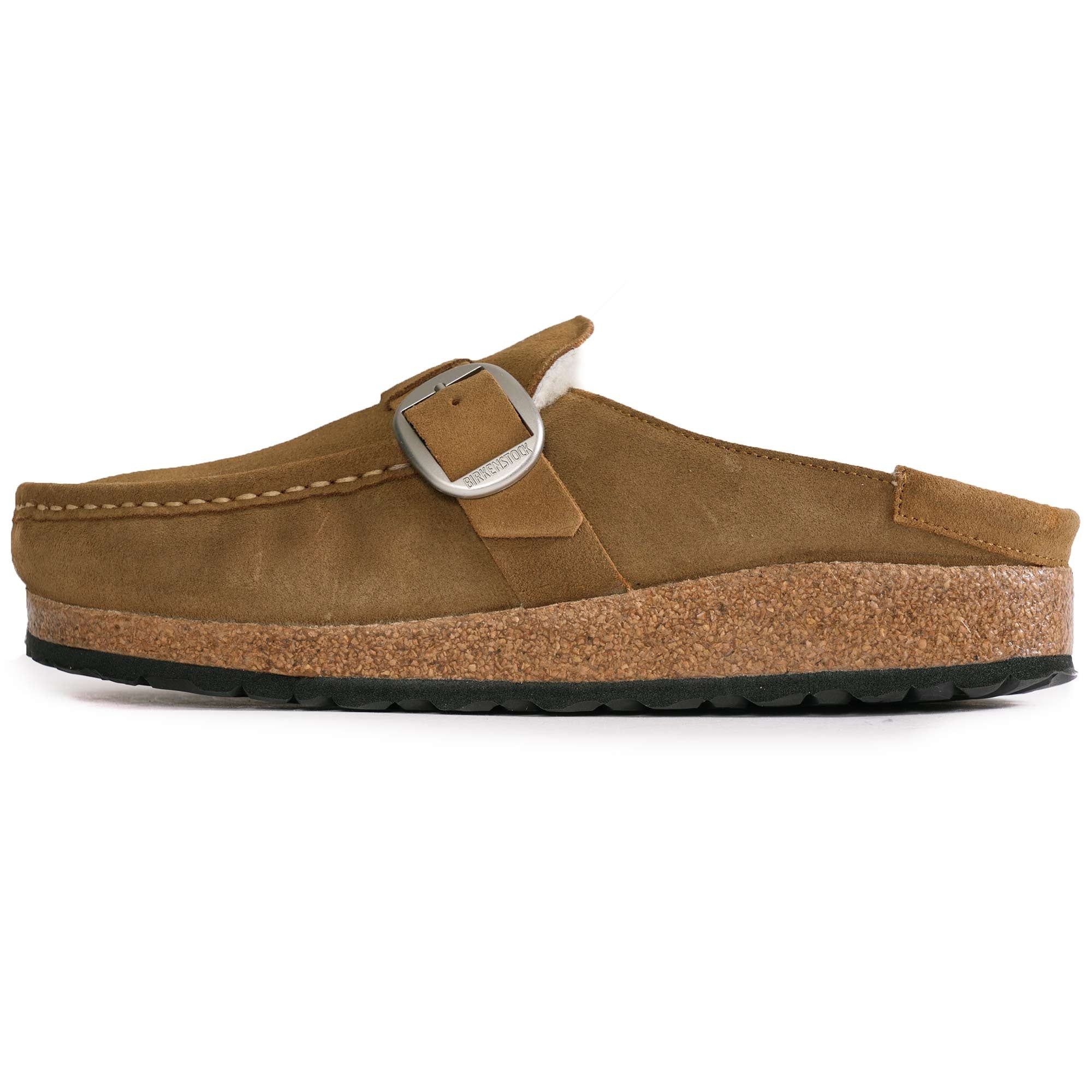 Birkenstock Womens Buckley Shearling - Tea