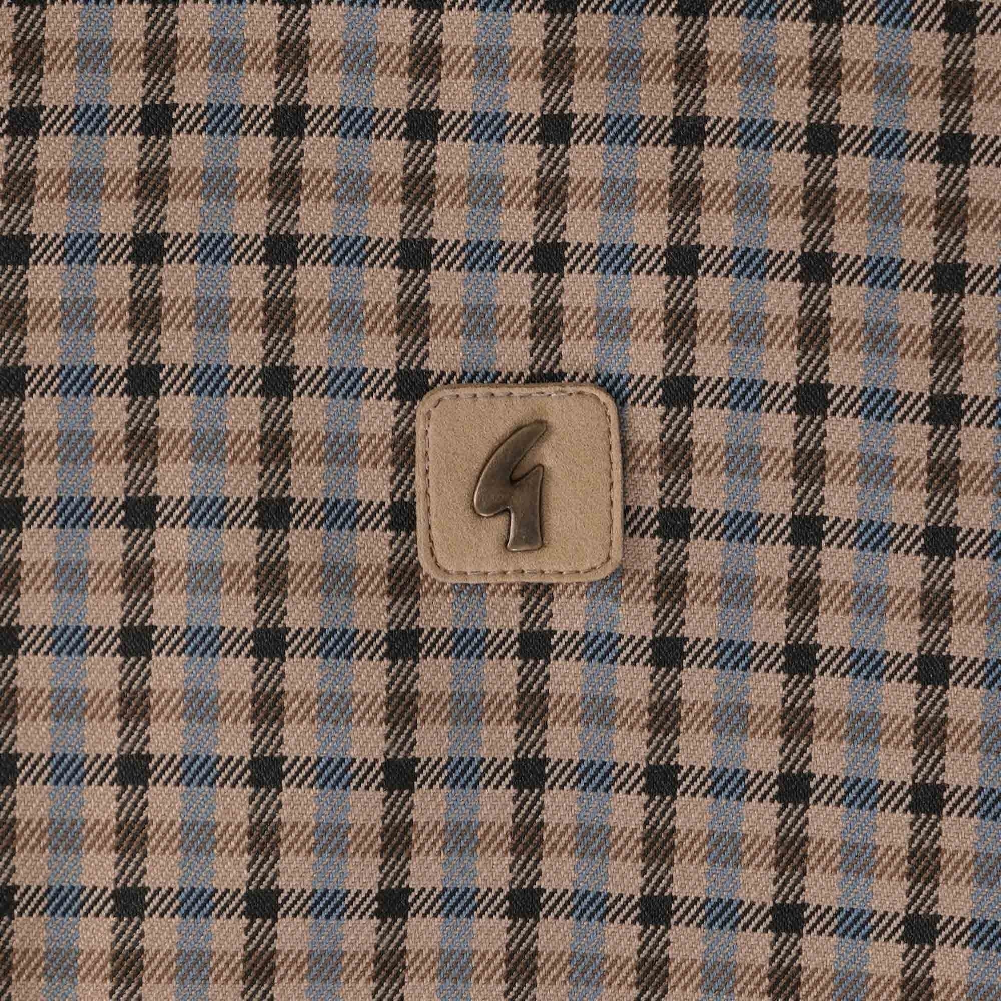 Gabicci Vintage Hadrian Checked Jacket - Adriatic