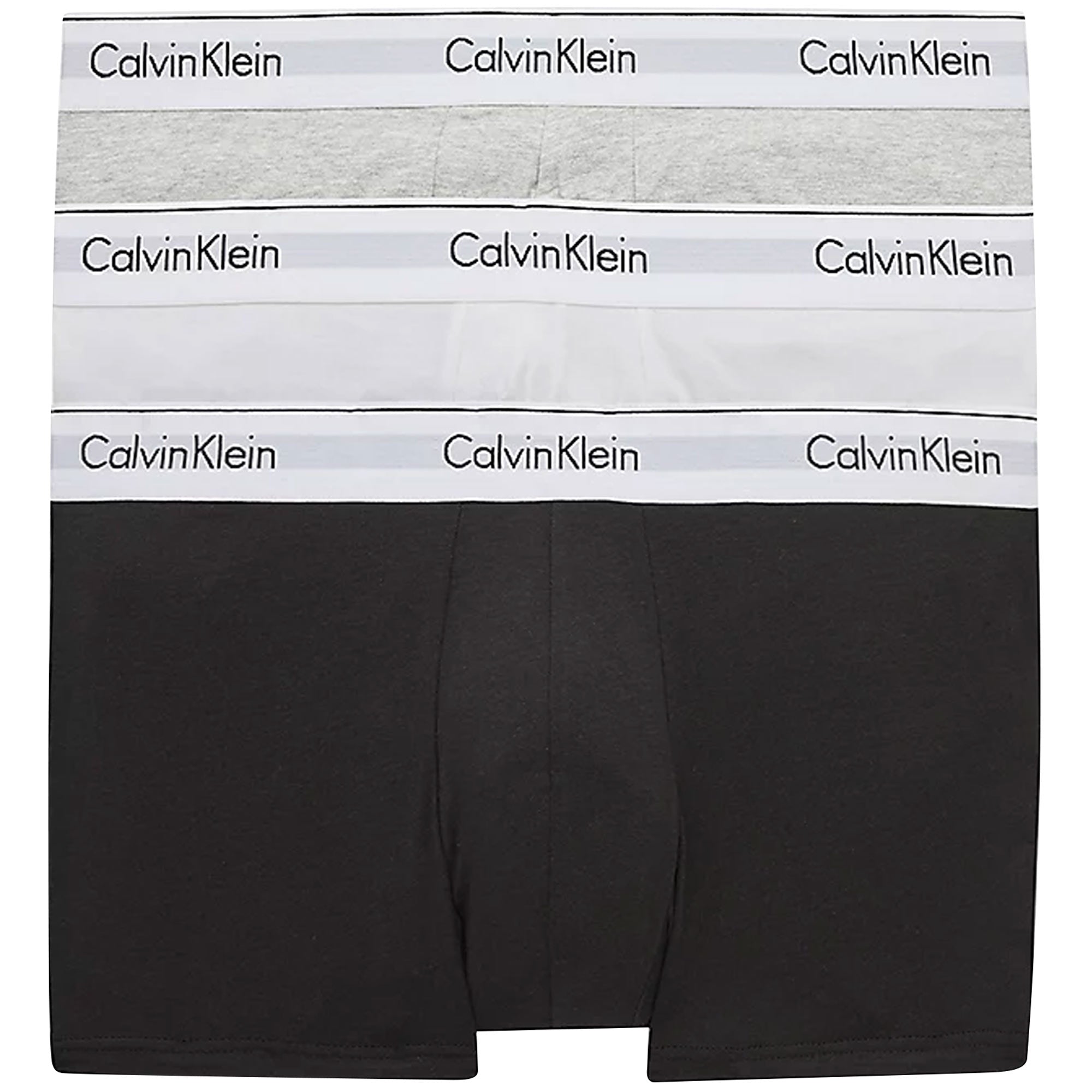 Calvin Klein 3 Pack Boxers - Black/White/Grey