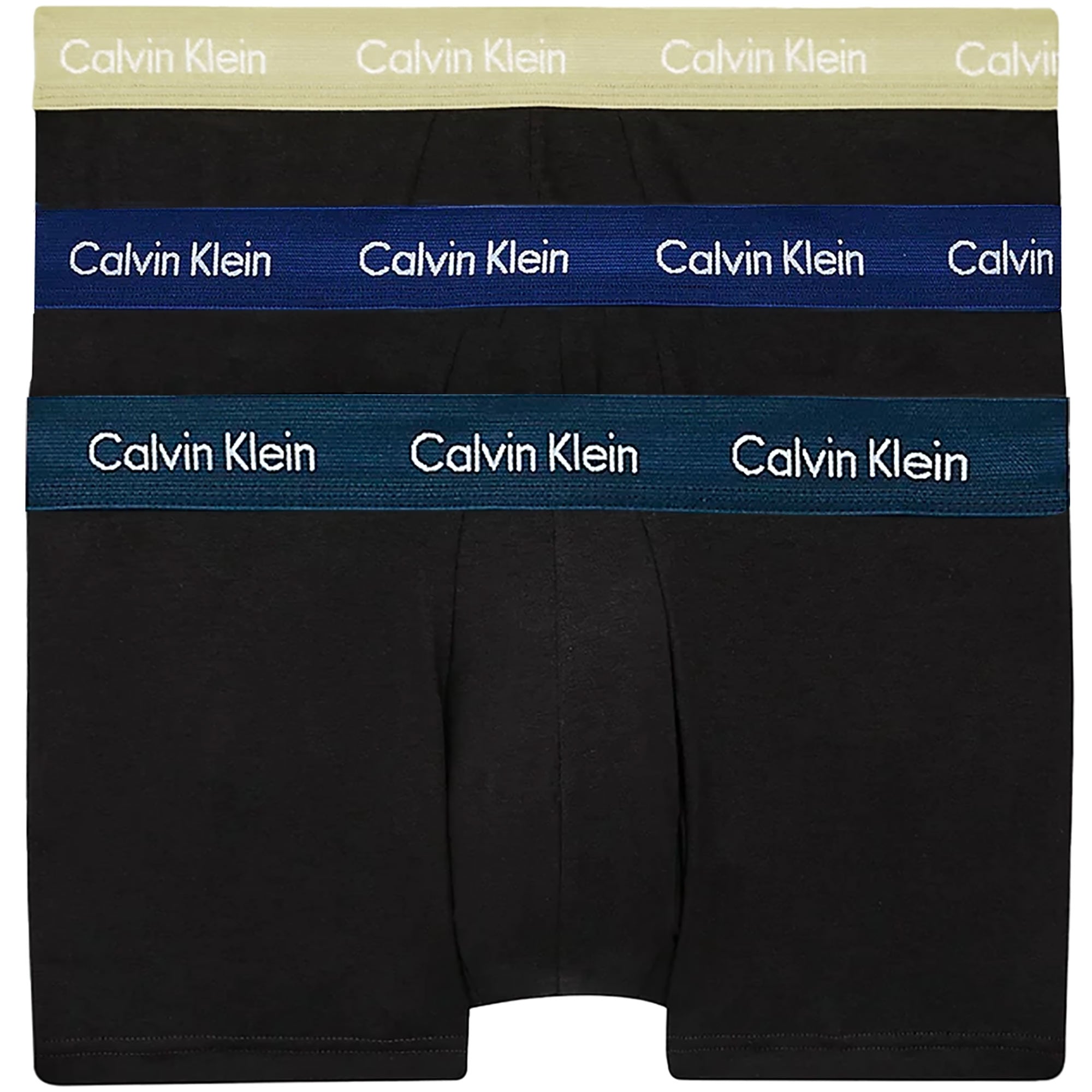 Calvin Klein 3 Pack Boxers - B-Shoreline/Clem/Travertine
