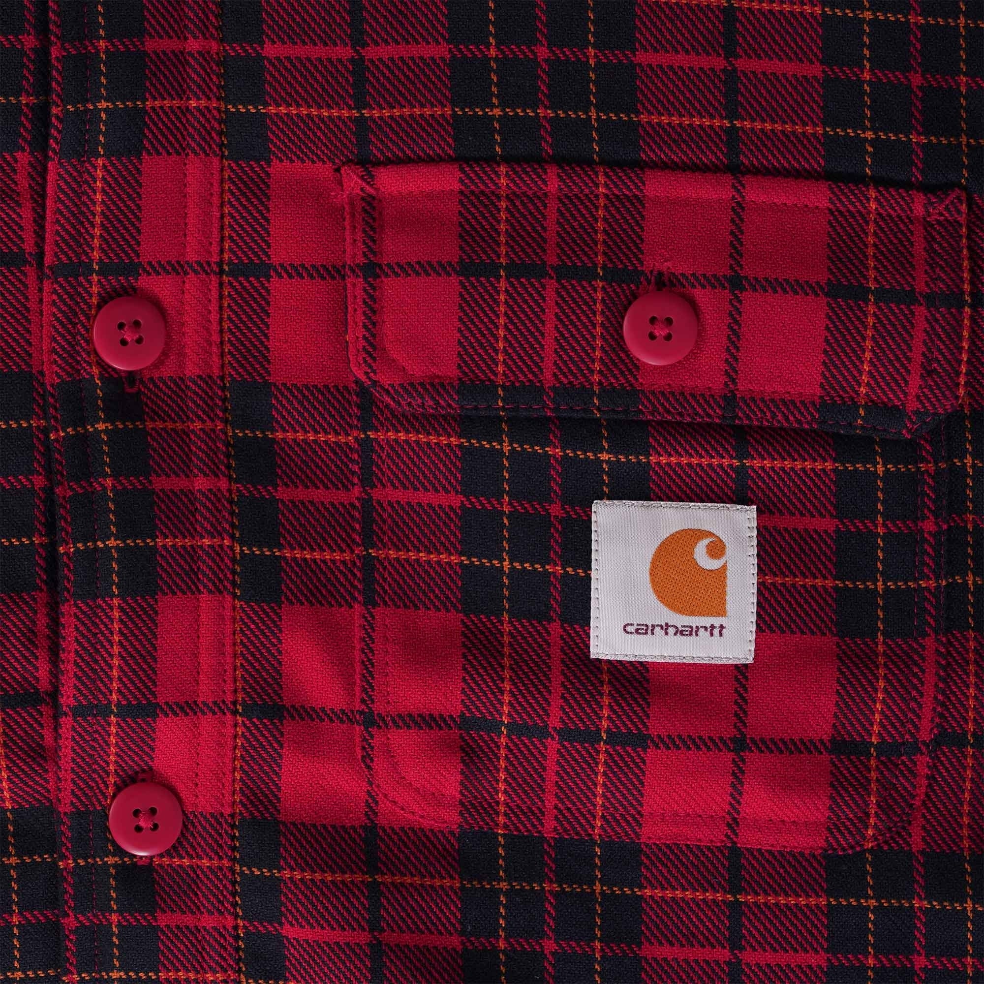 Carhartt WIP Arden Shirt Jacket - Rocket