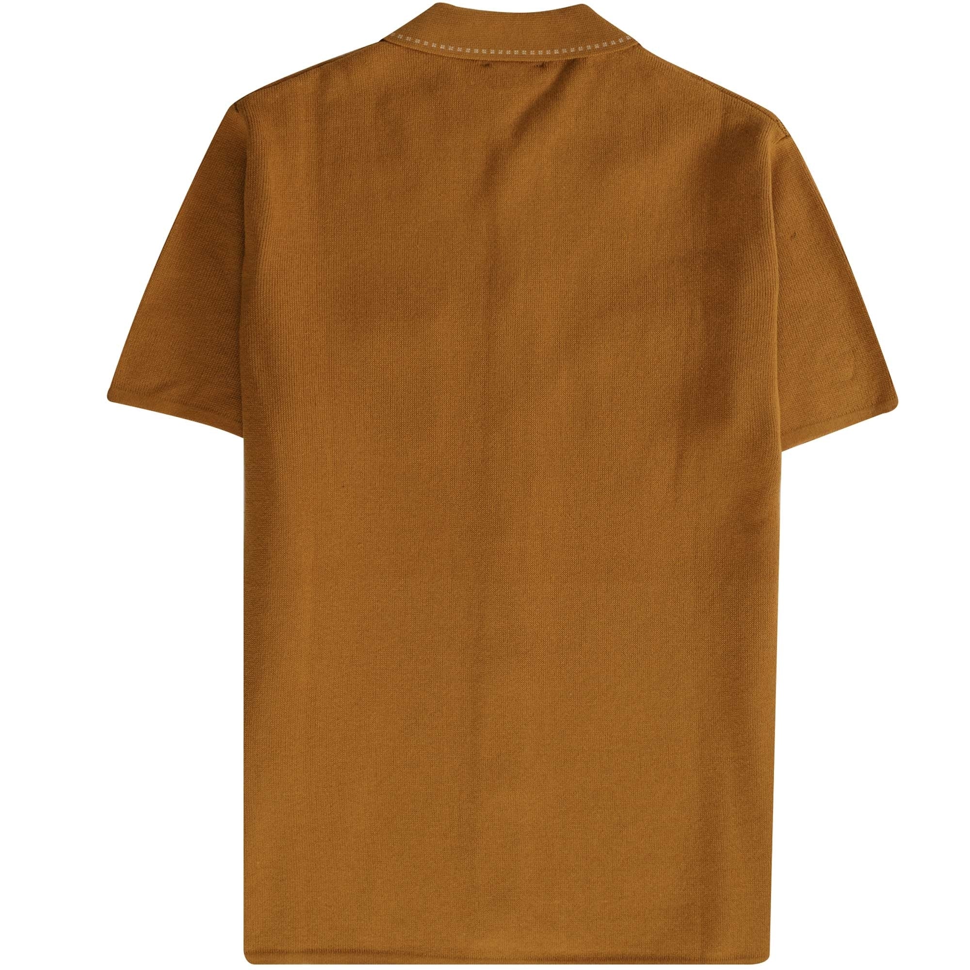 Gabicci Vintage Buckler Polo Shirt - Honey