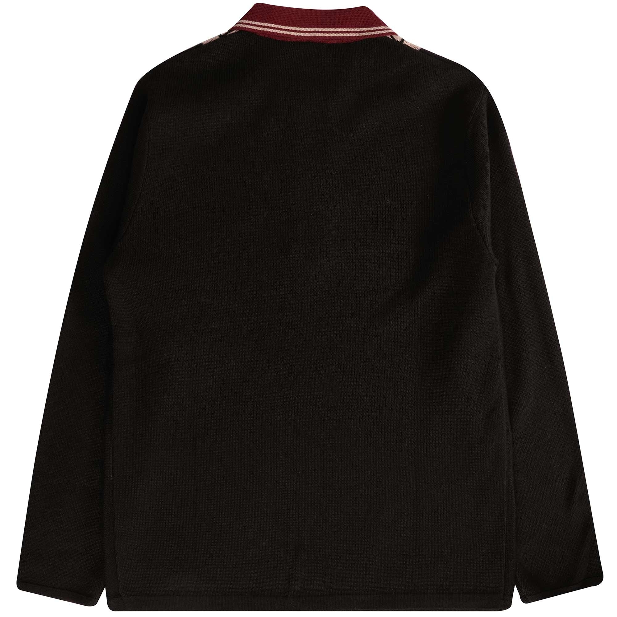 Gabicci Vintage Hemsworth Polo Shirt - Black