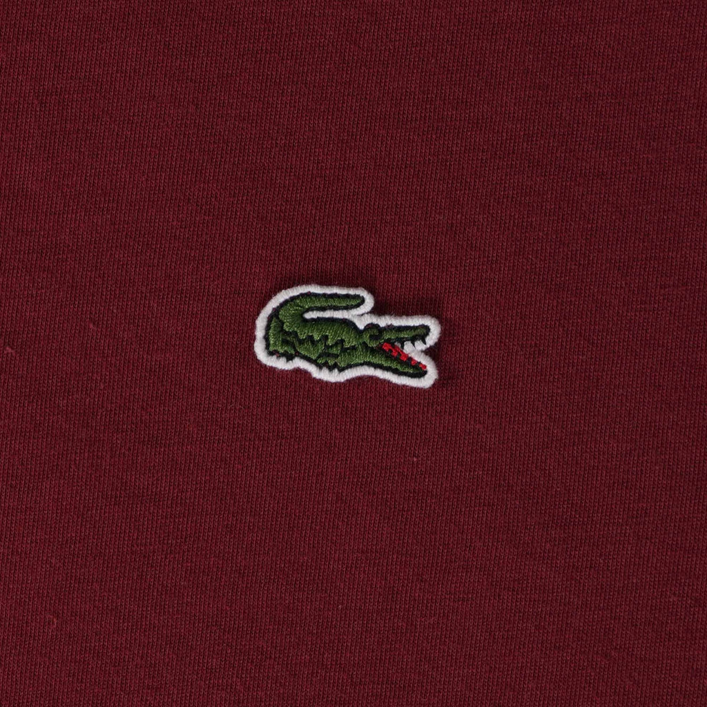 Lacoste Crew Neck T-Shirt - Bordeaux