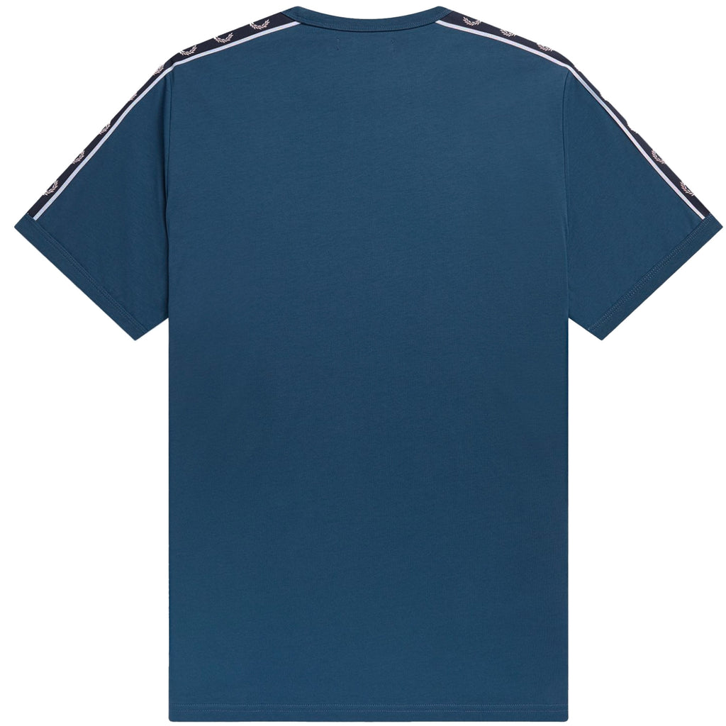 Fred Perry Contrast Tape Ringer T-Shirt - Midnight Blue