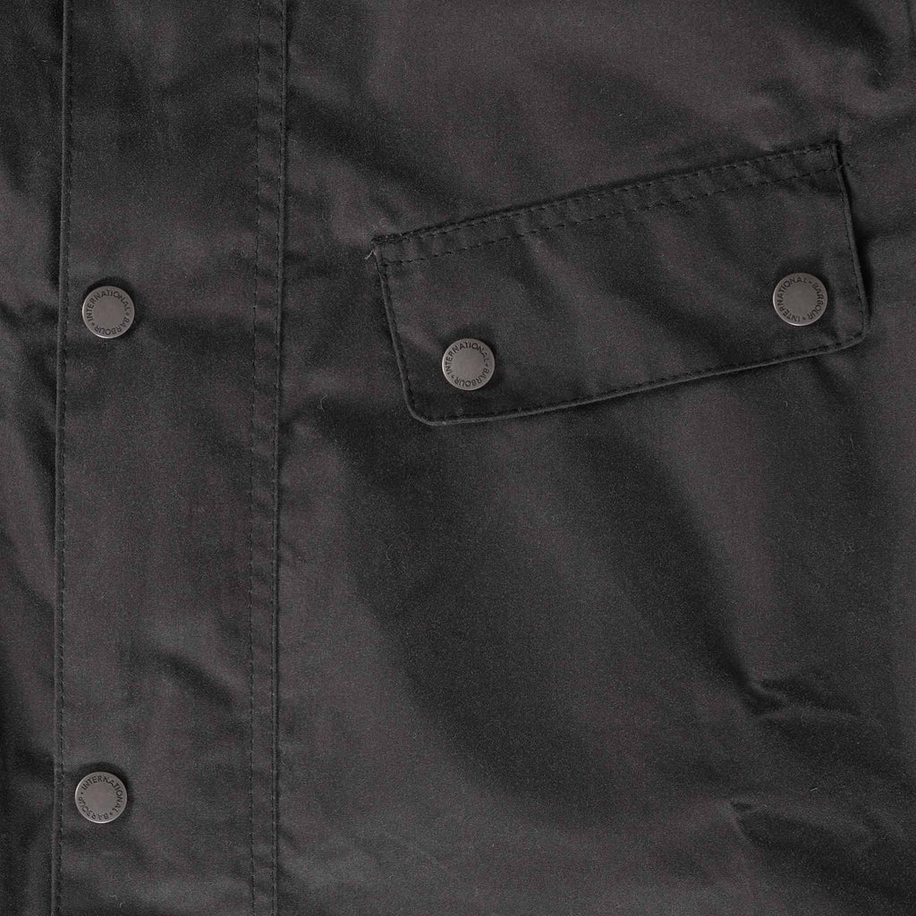 Barbour International Tourer Duke Wax Jacket - Grey