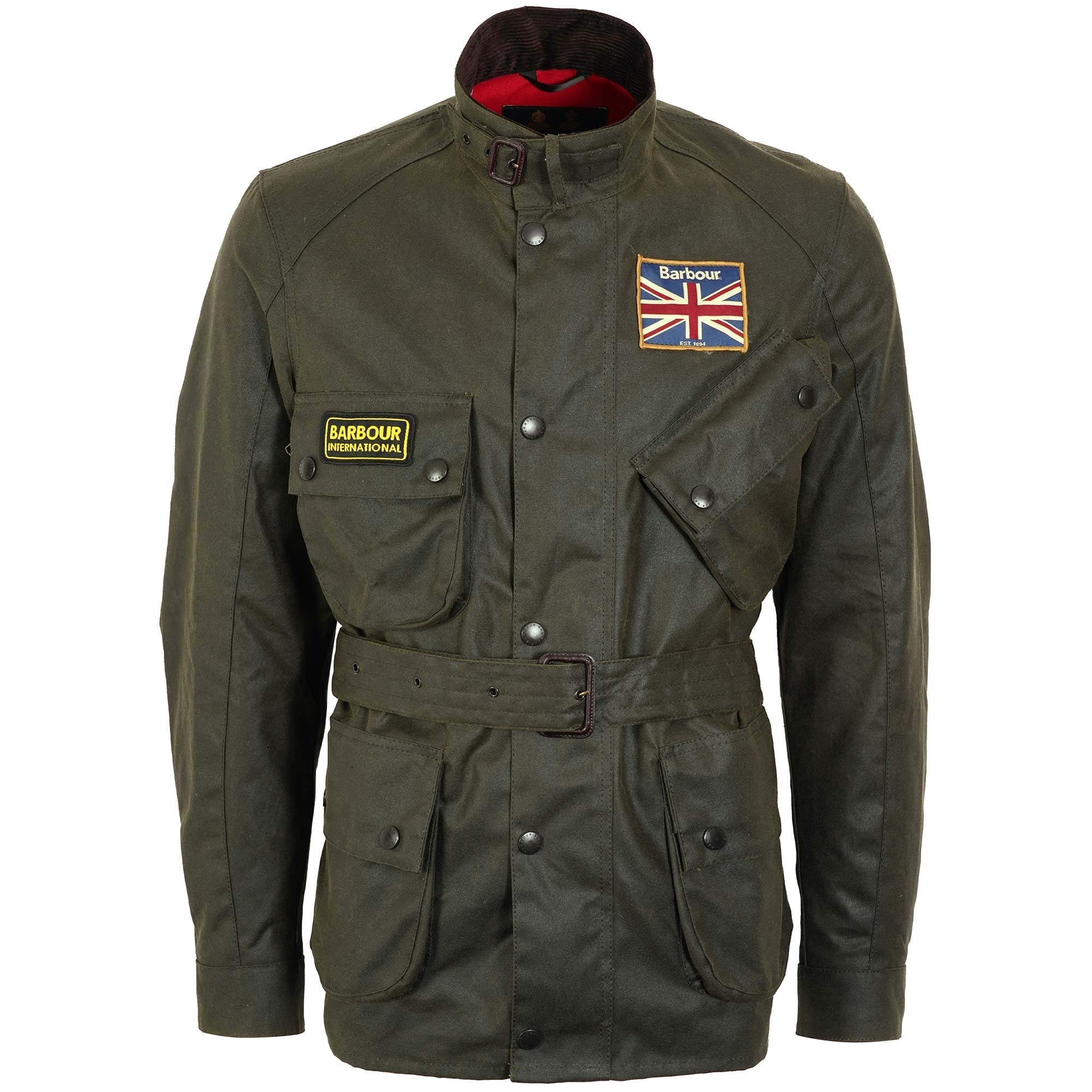 Barbour International xStuarts Union Jack Jacket-MWX1316OL51