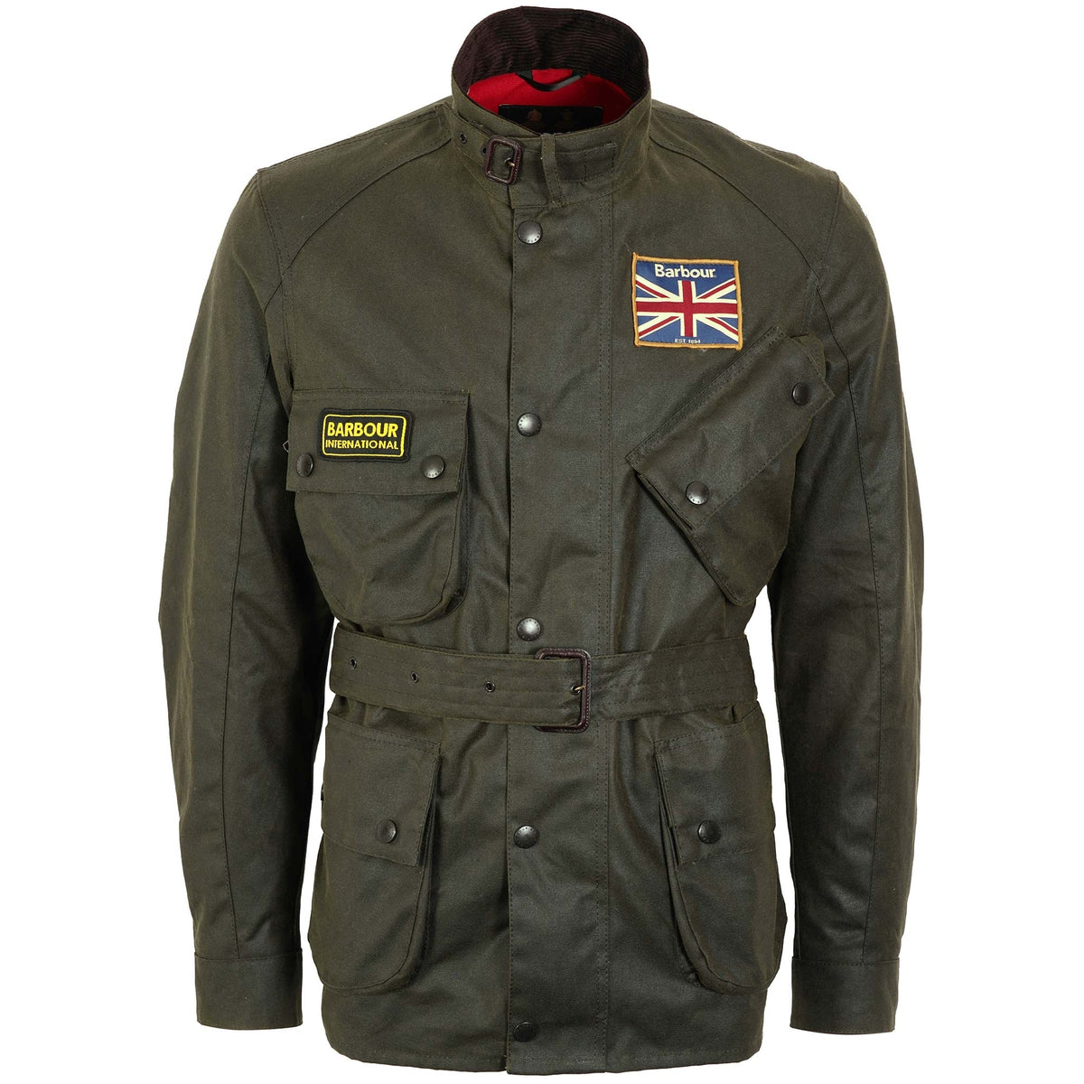 Barbour International xStuarts Union Jack Jacket-MWX1316OL51 