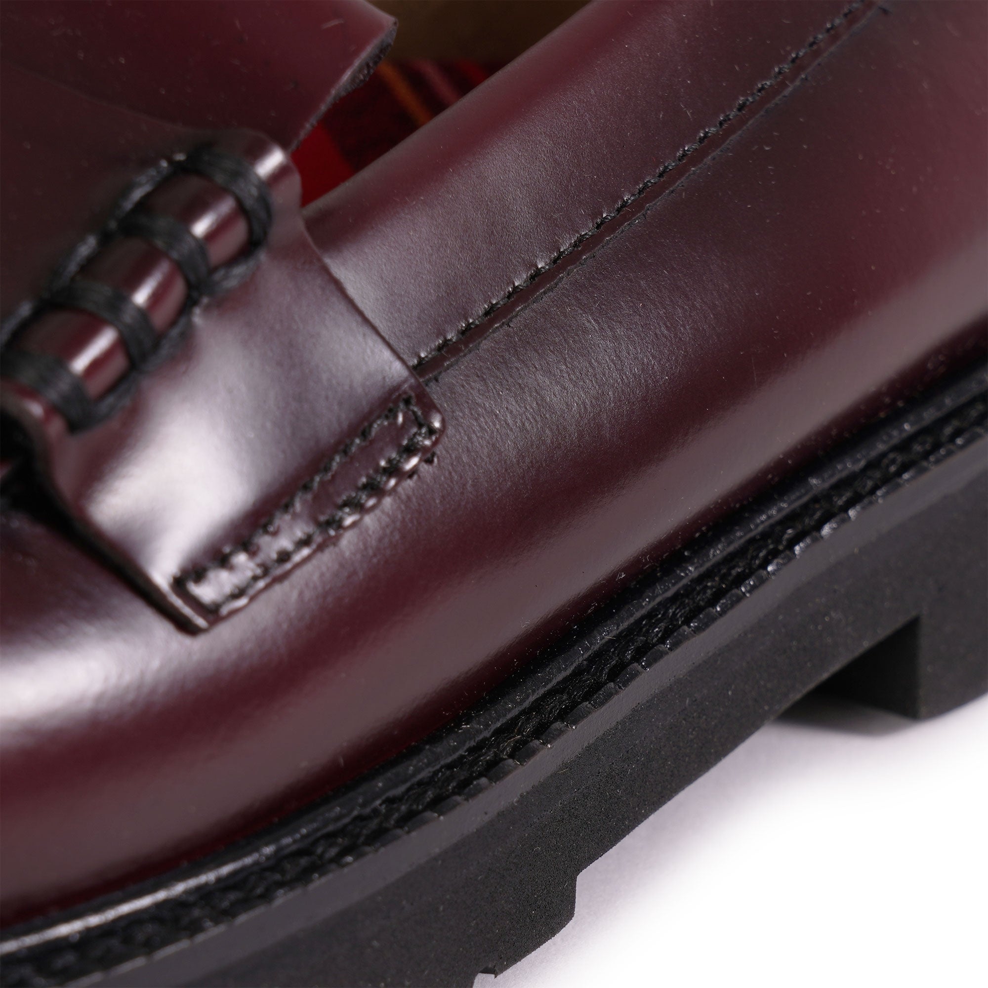 Fred Perry x G.H Bass Weejuns Tassel Loafers - Oxblood