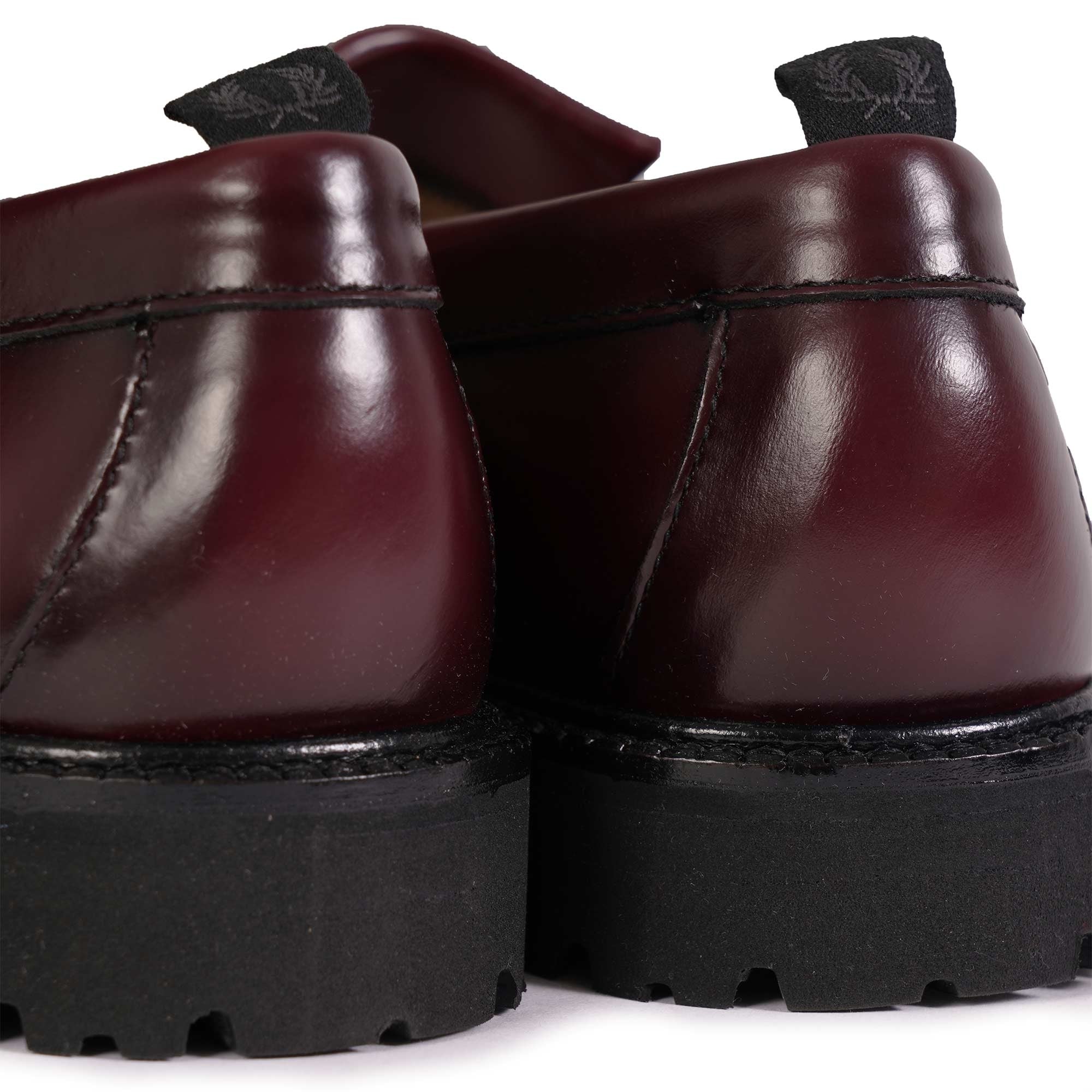 Fred Perry x G.H Bass Weejuns Tassel Loafers - Oxblood