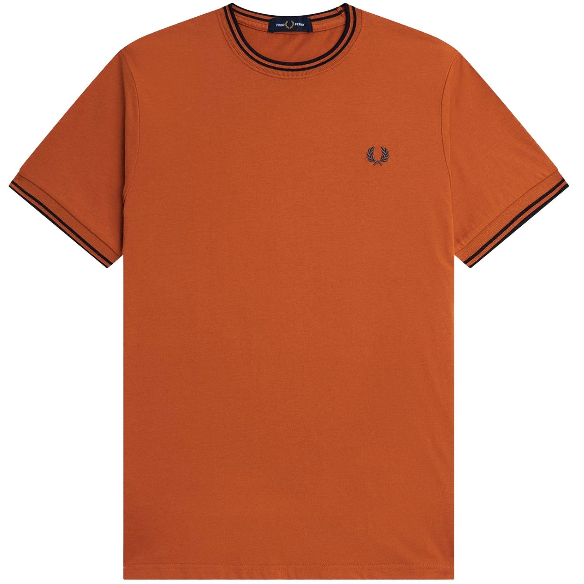 Fred Perry Twin Tipped T-Shirt - Nut Flake