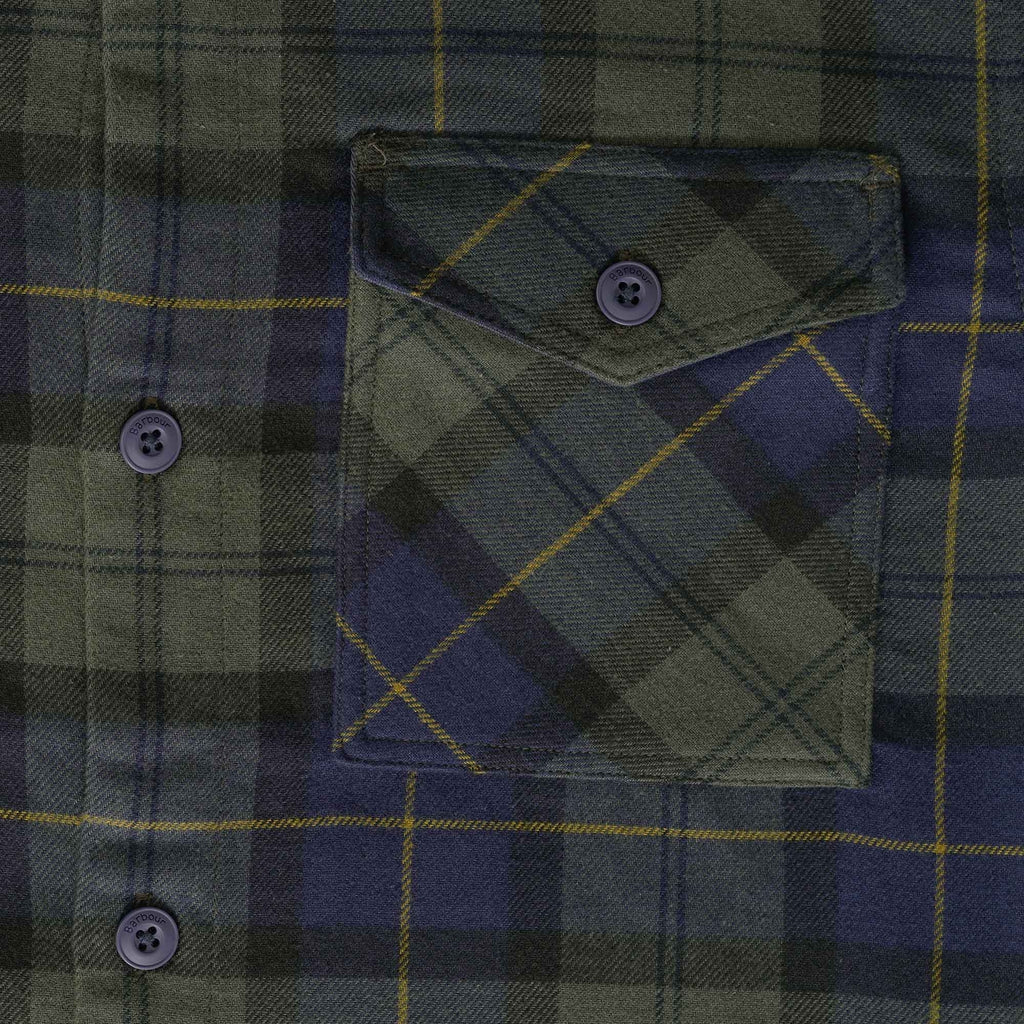 Barbour Cannich Overshirt - Olive